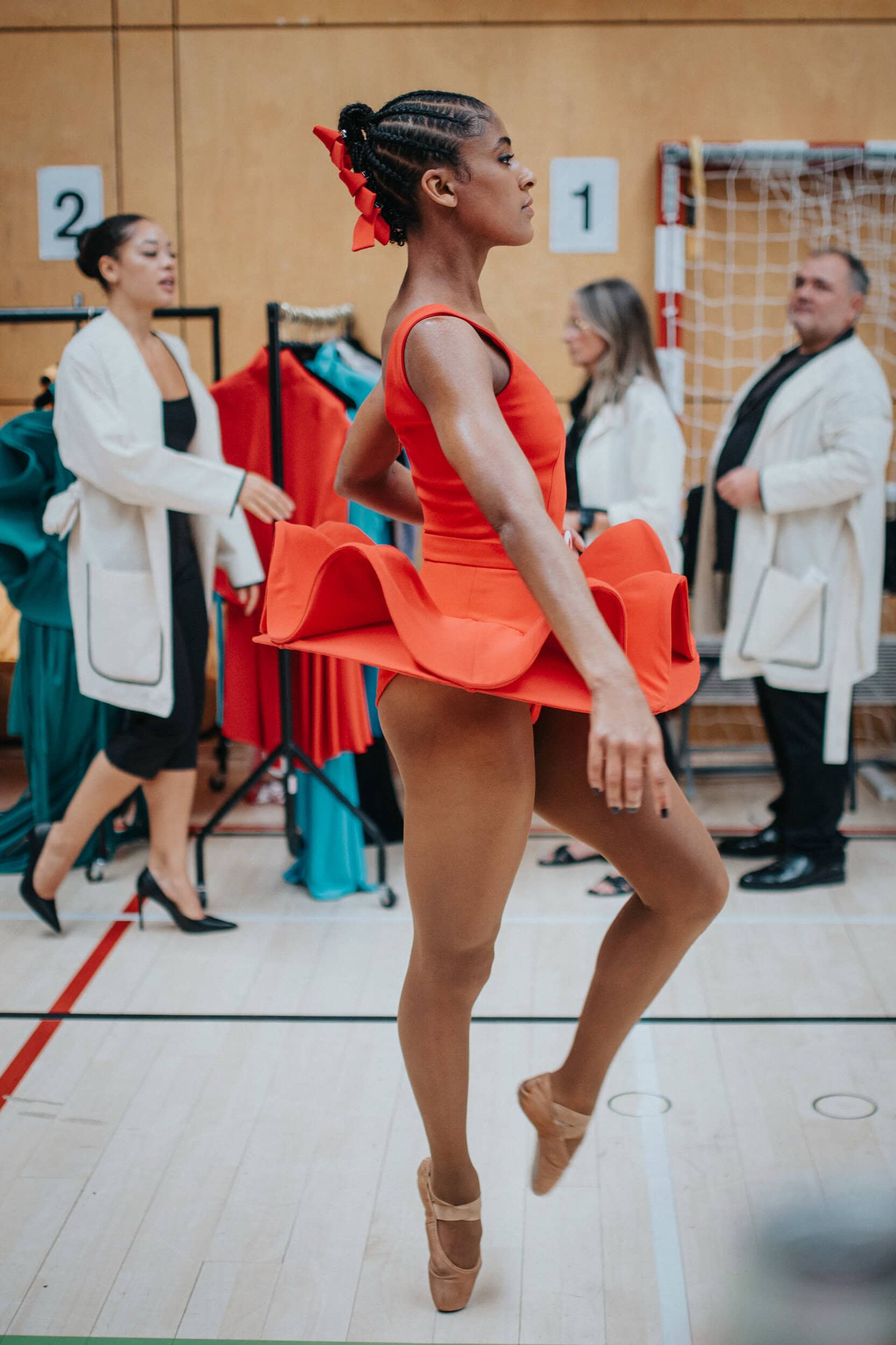 Edeline Lee Spring 2027 Fashion Show Backstage