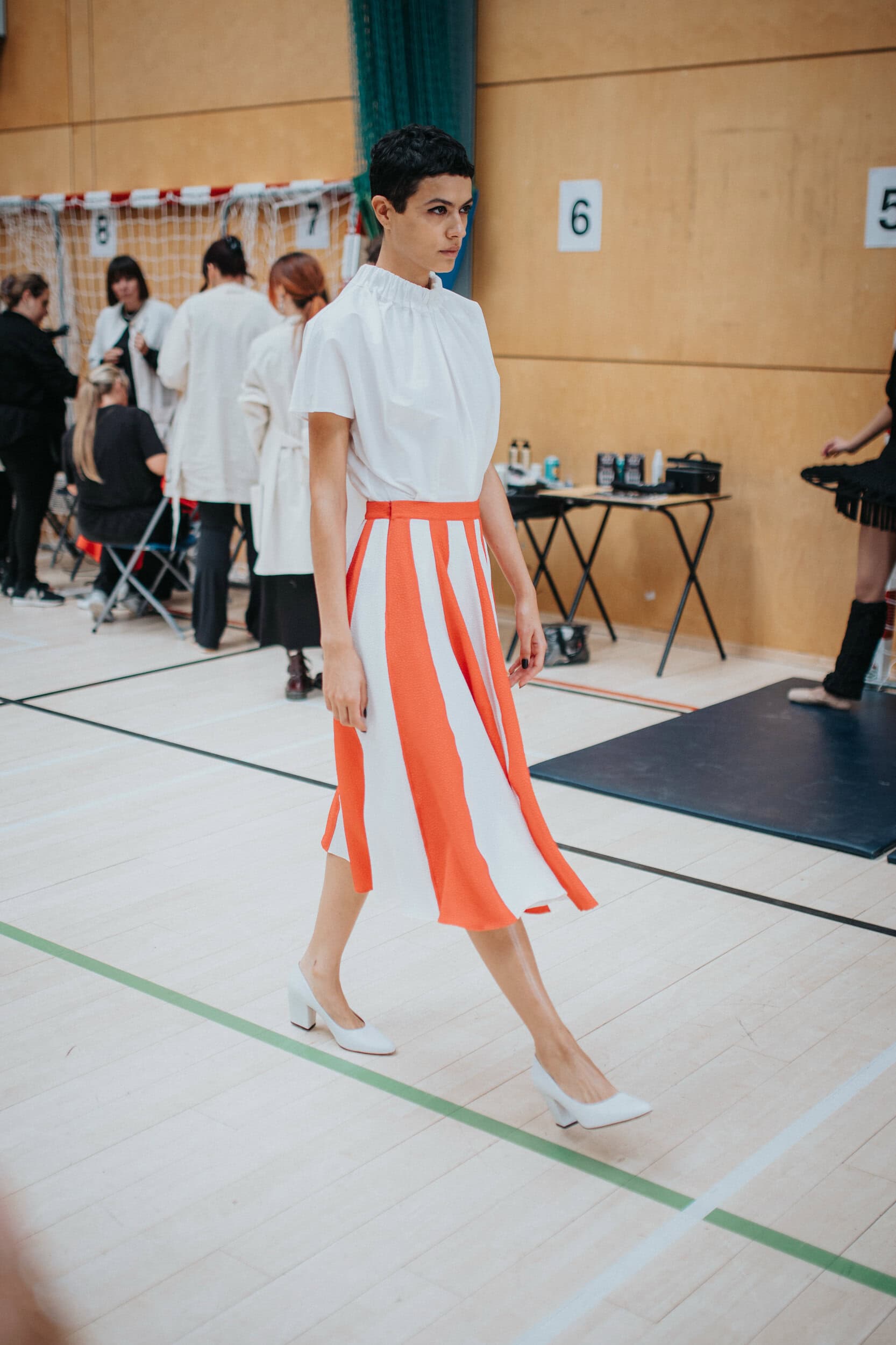 Edeline Lee Spring 2027 Fashion Show Backstage