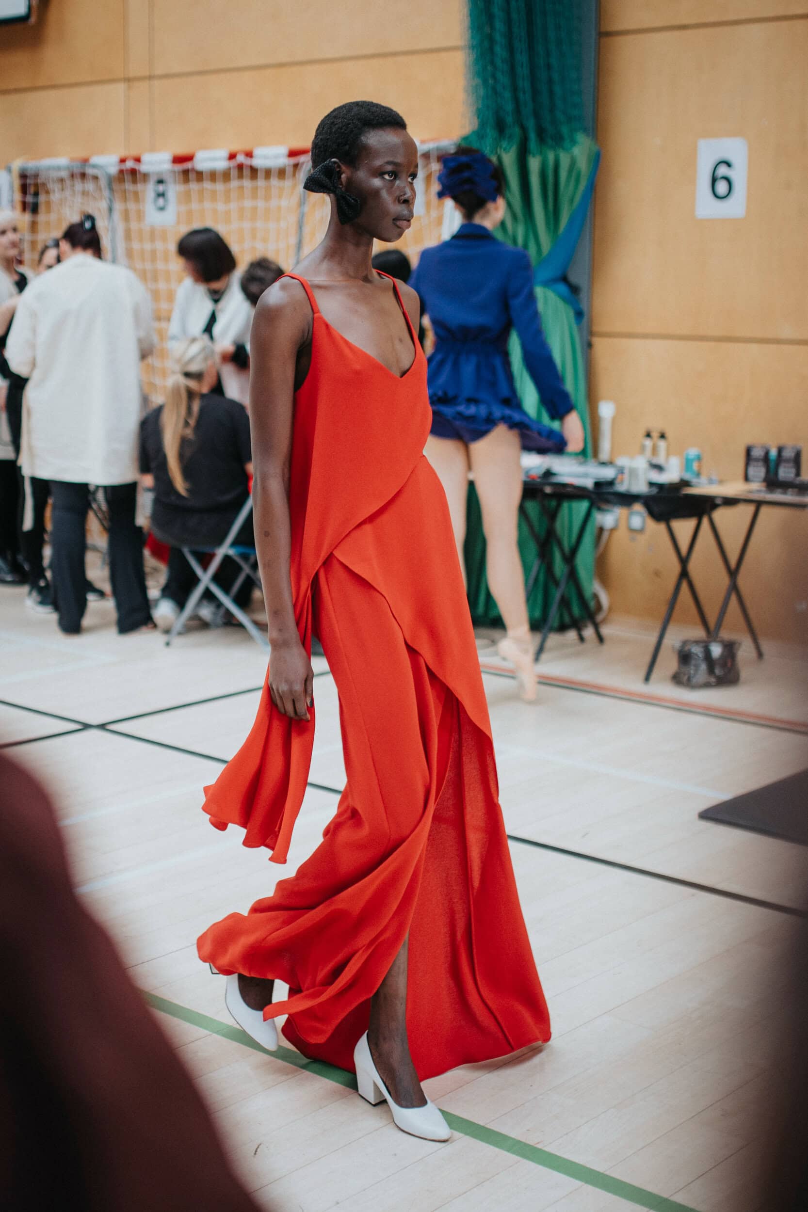 Edeline Lee Spring 2027 Fashion Show Backstage
