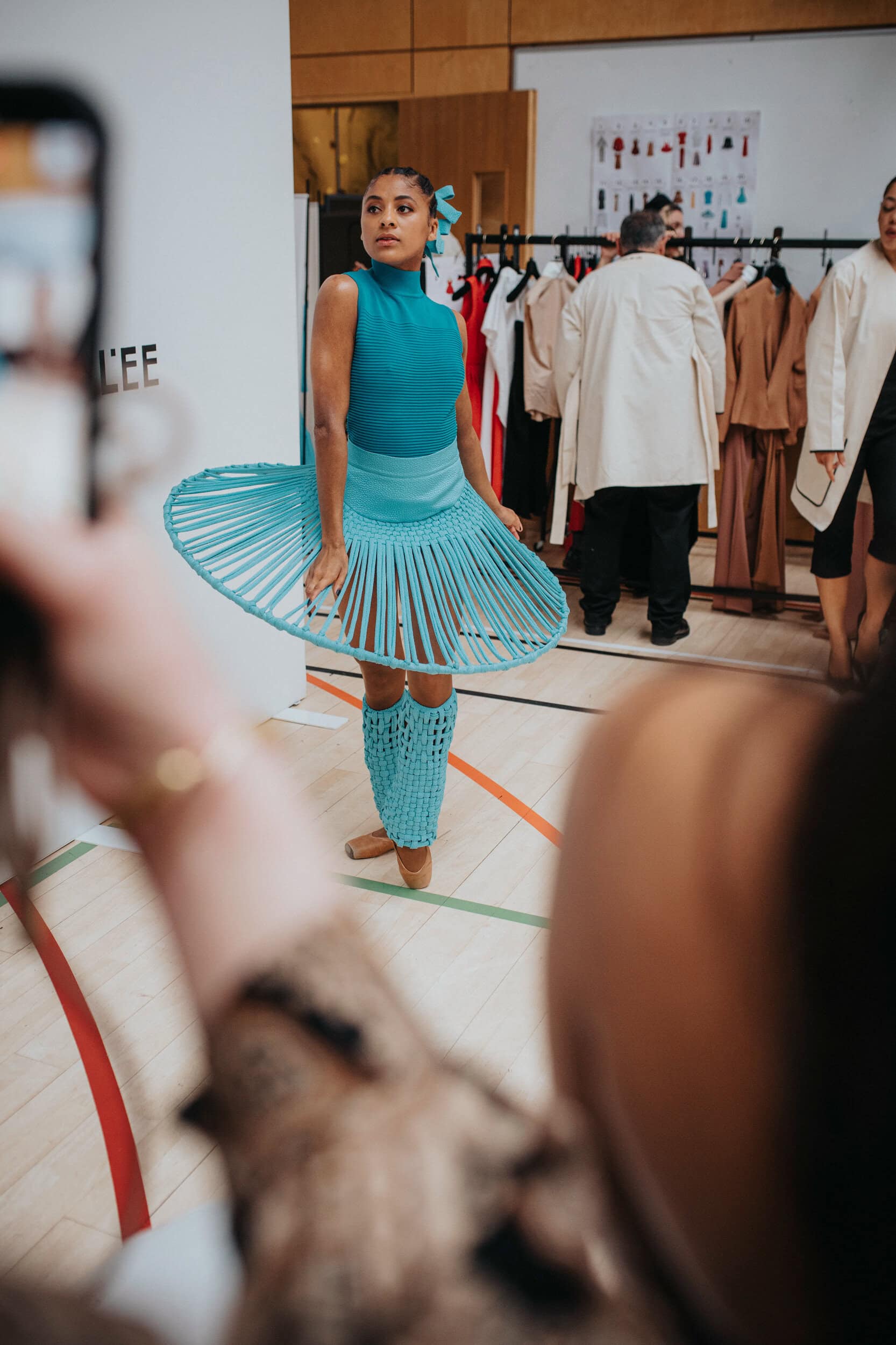 Edeline Lee Spring 2027 Fashion Show Backstage