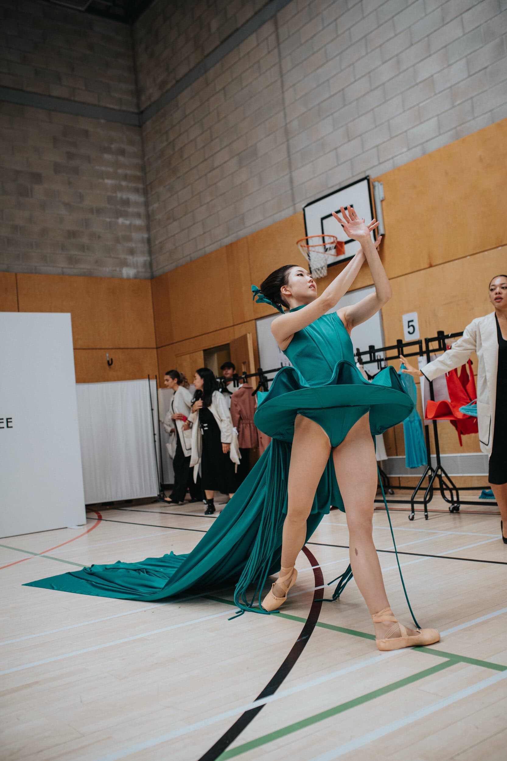 Edeline Lee Spring 2027 Fashion Show Backstage
