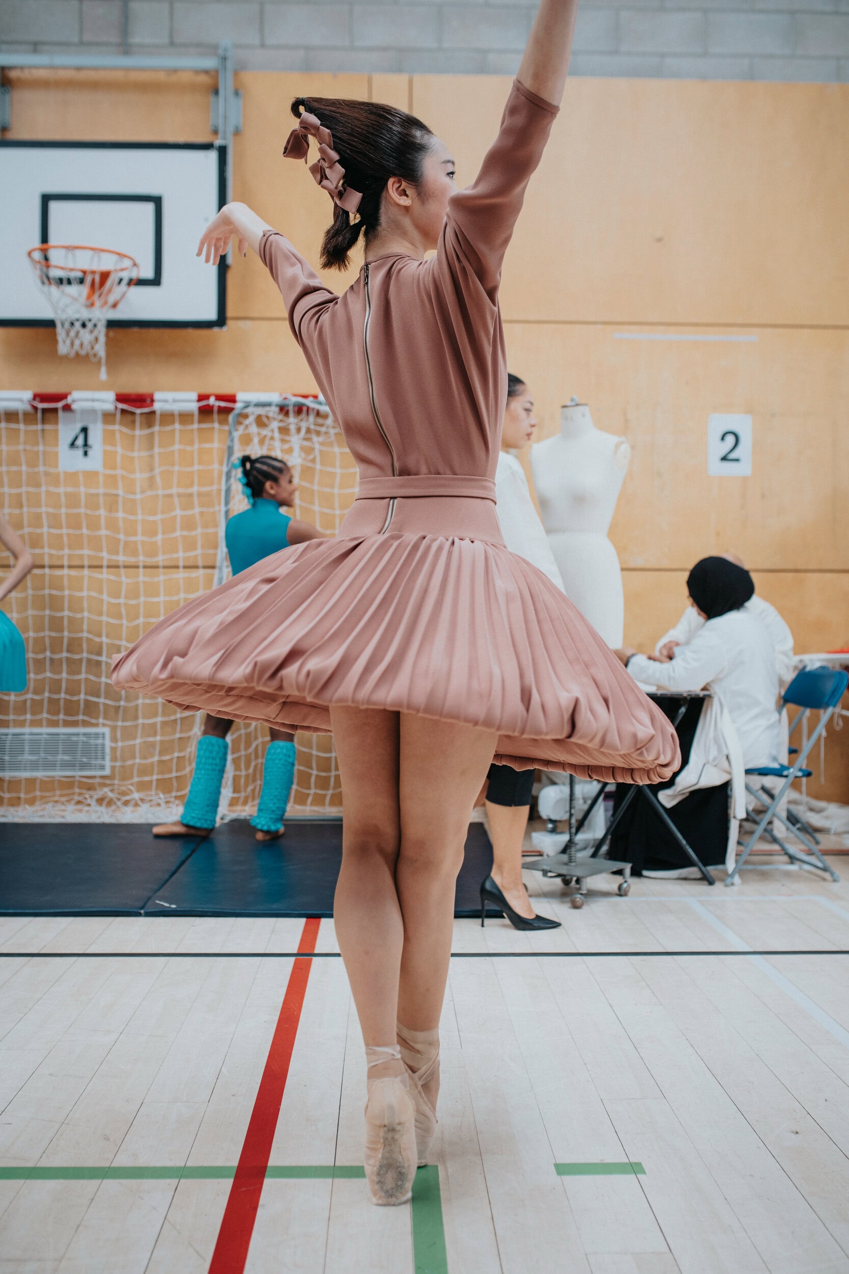 Edeline Lee Spring 2027 Fashion Show Backstage