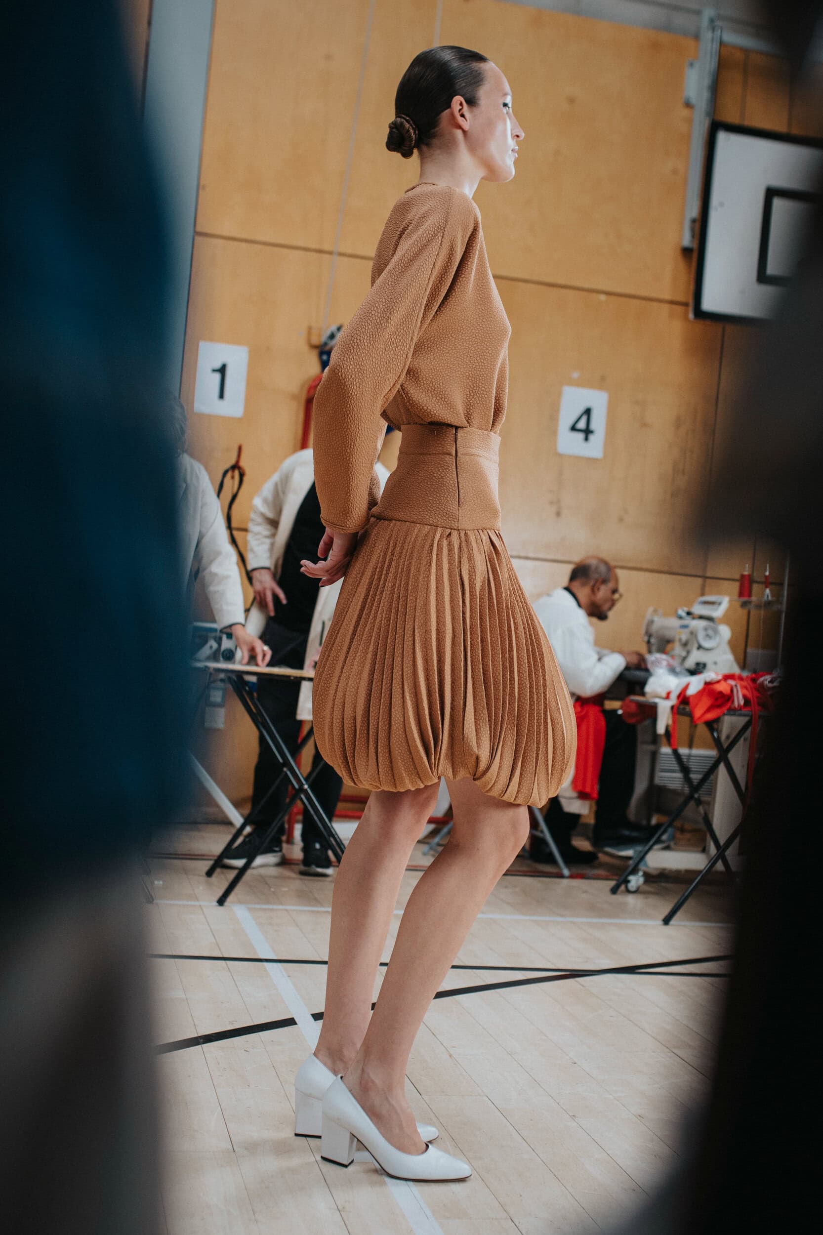 Edeline Lee Spring 2027 Fashion Show Backstage