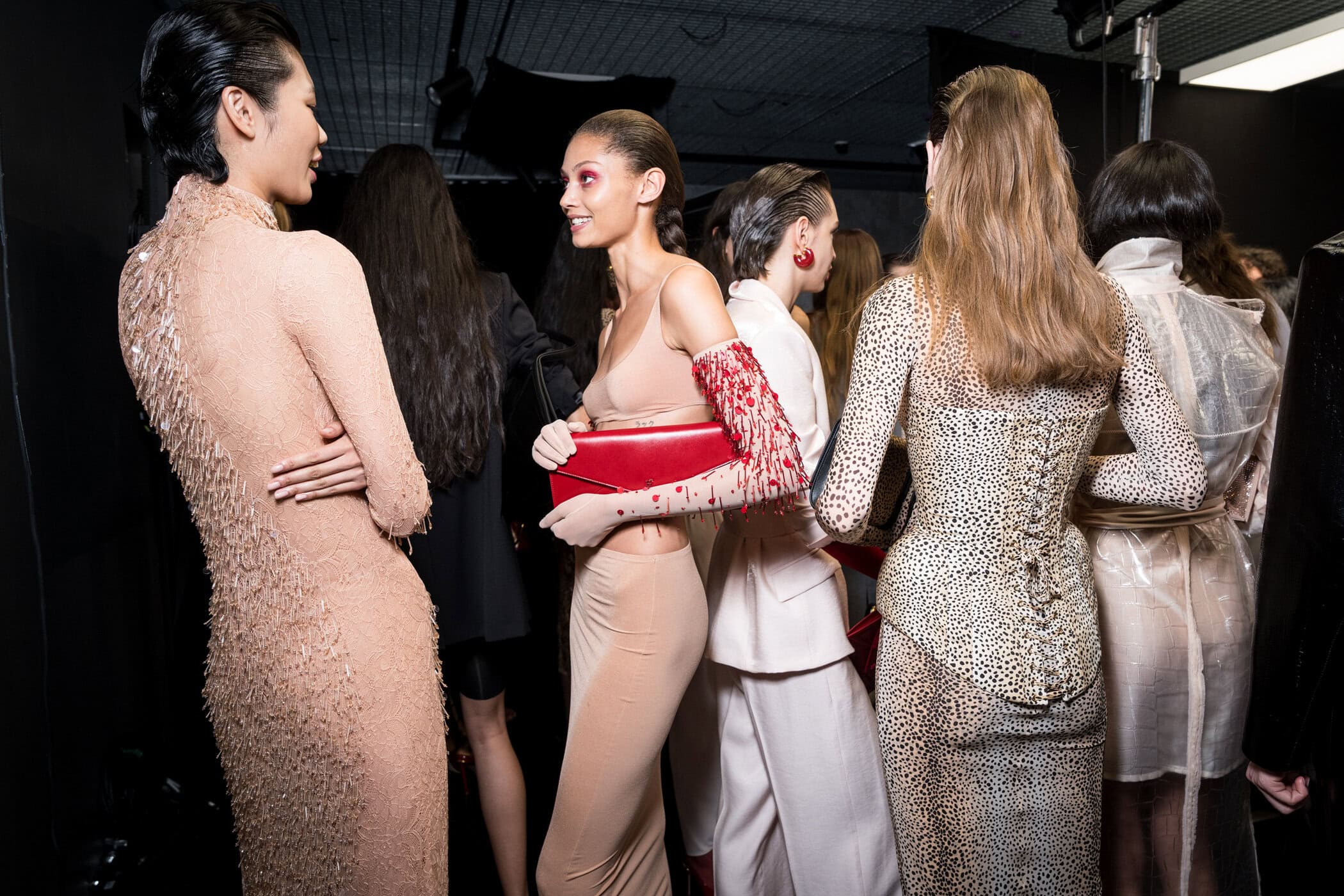 Elisabetta Franchi Spring 2027 Fashion Show Backstage