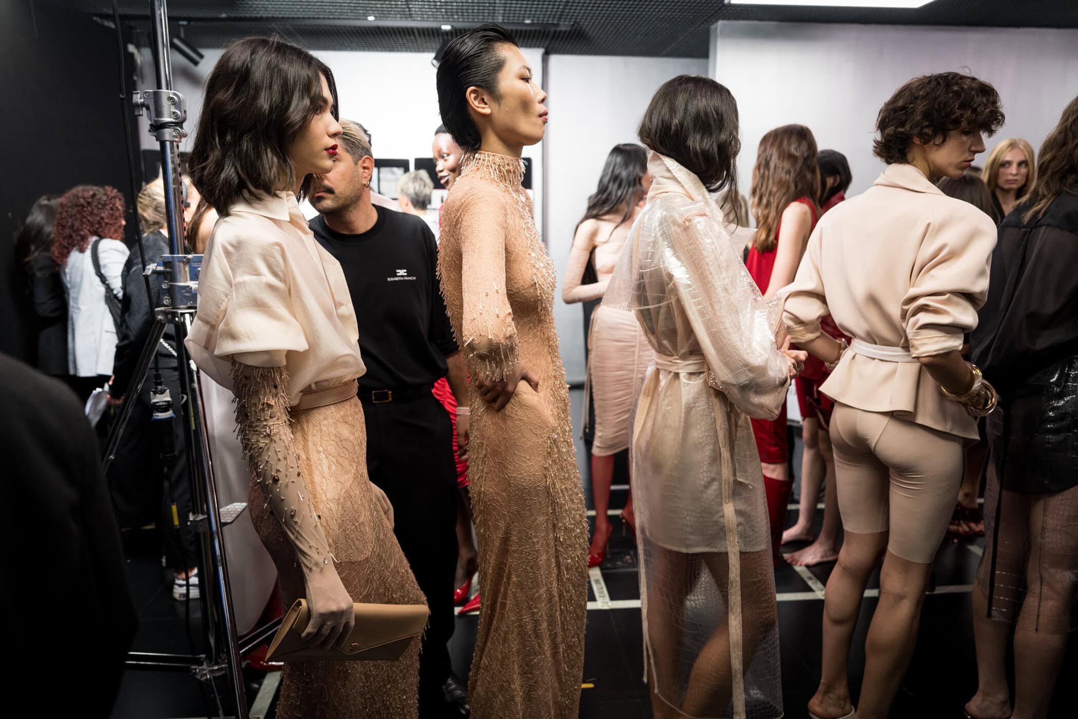 Elisabetta Franchi Spring 2027 Fashion Show Backstage