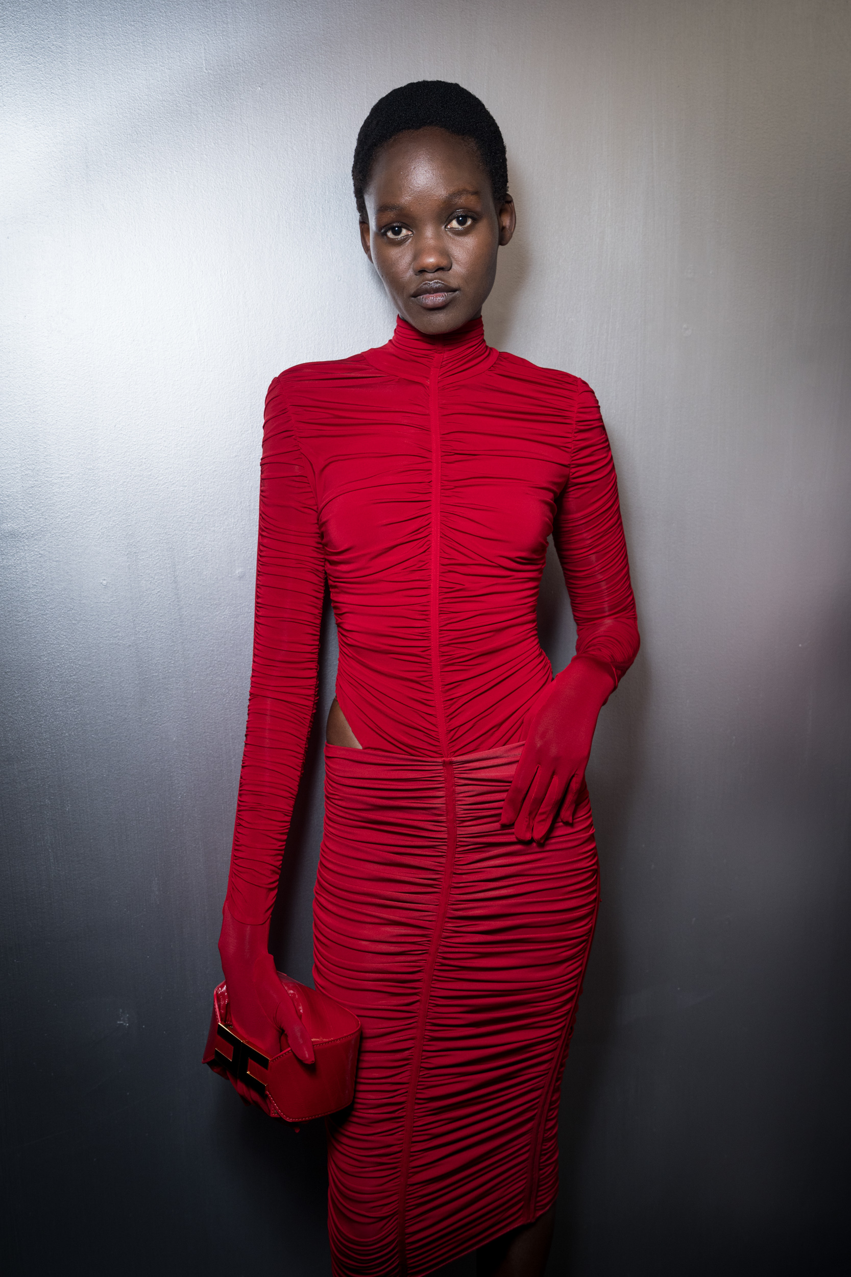 Elisabetta Franchi Spring 2027 Fashion Show Backstage