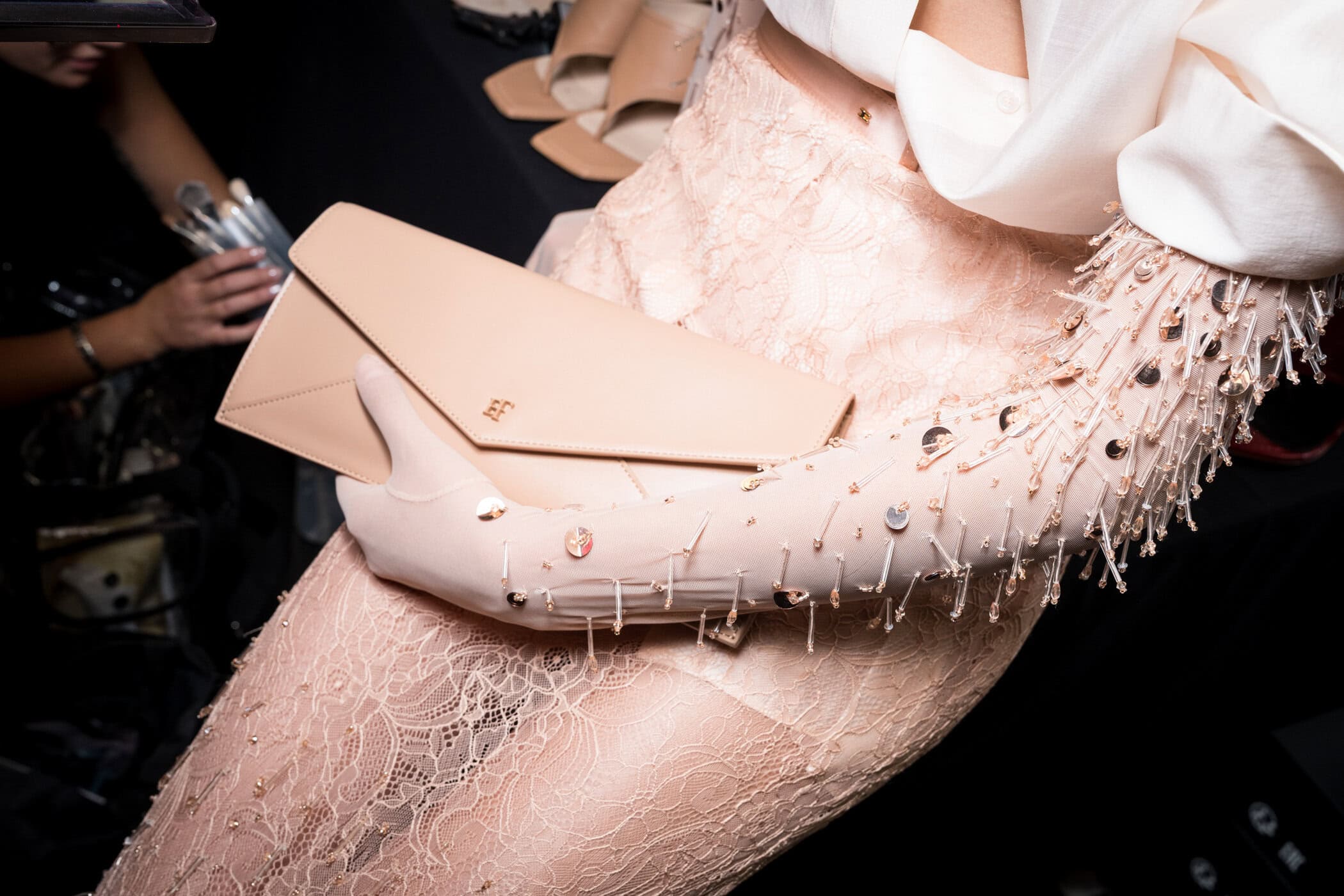 Elisabetta Franchi Spring 2027 Fashion Show Backstage