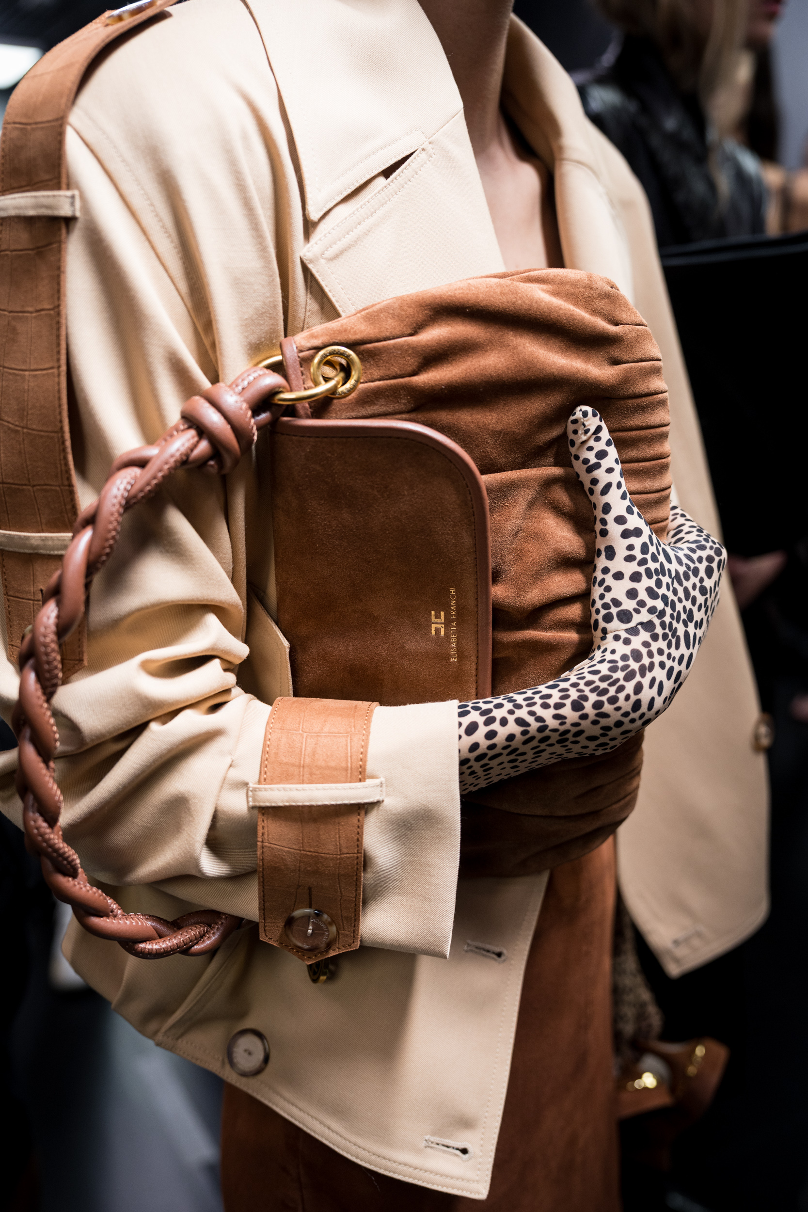 Elisabetta Franchi Spring 2027 Fashion Show Backstage
