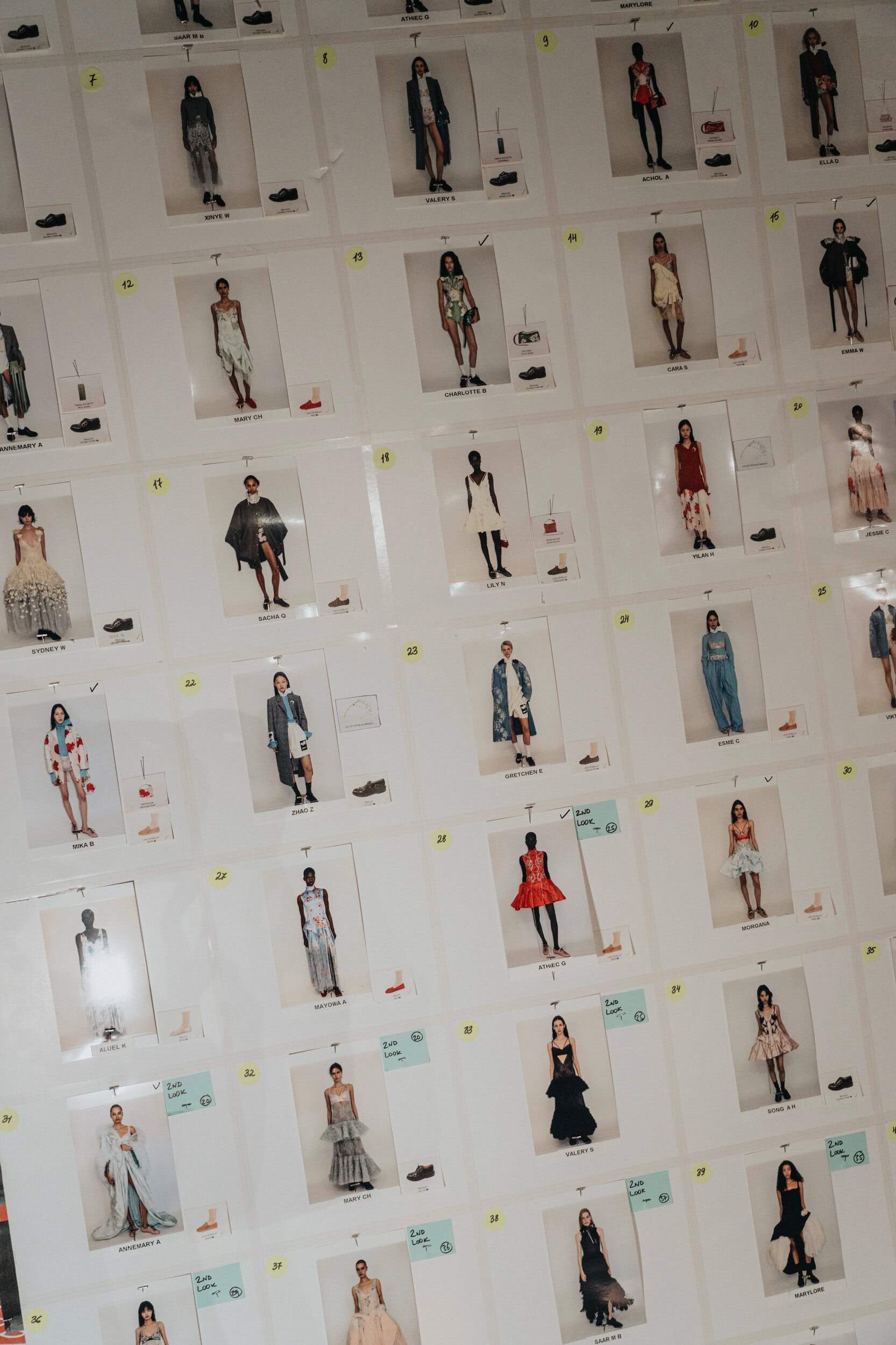 Erdem Spring 2027 Fashion Show Backstage