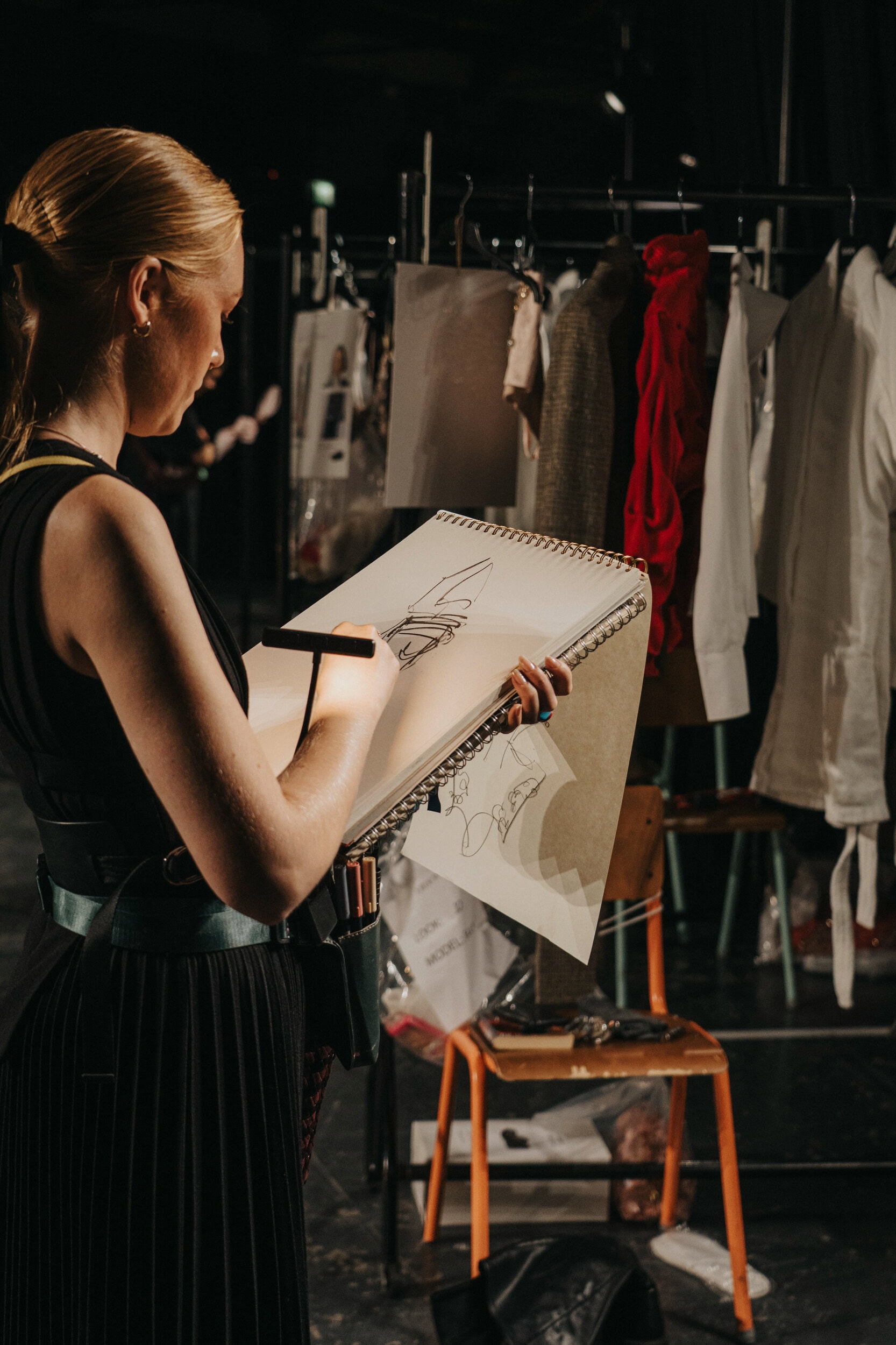 Erdem Spring 2027 Fashion Show Backstage