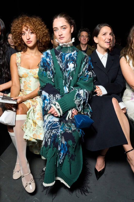 Erdem Spring 2027 Fashion Show Front Row