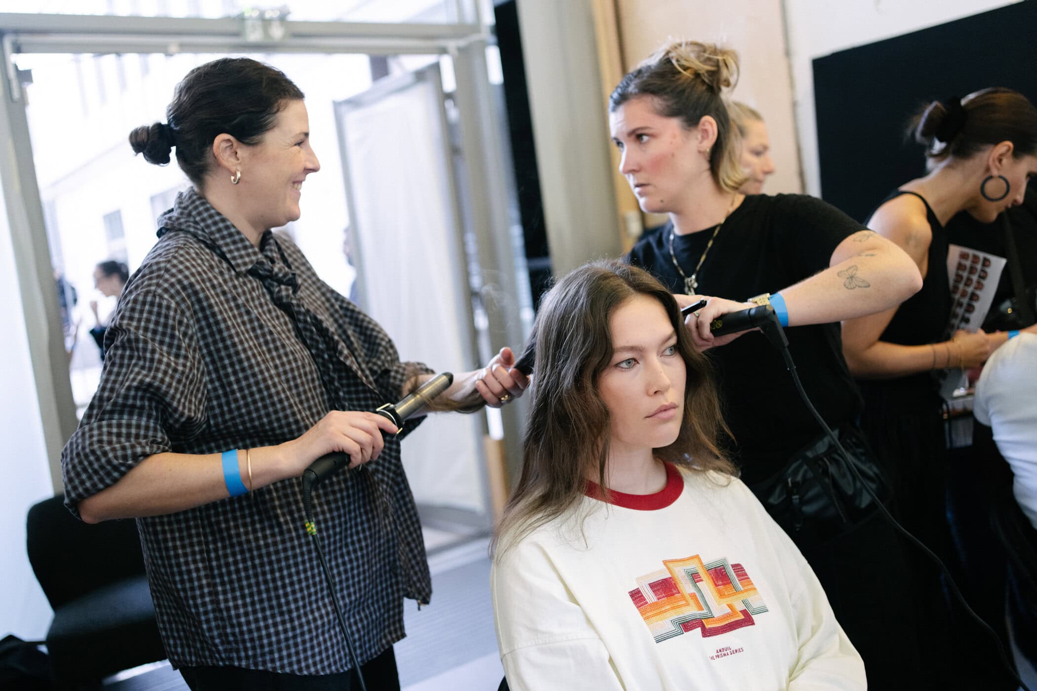 Ester Manas Spring 2027 Fashion Show Backstage