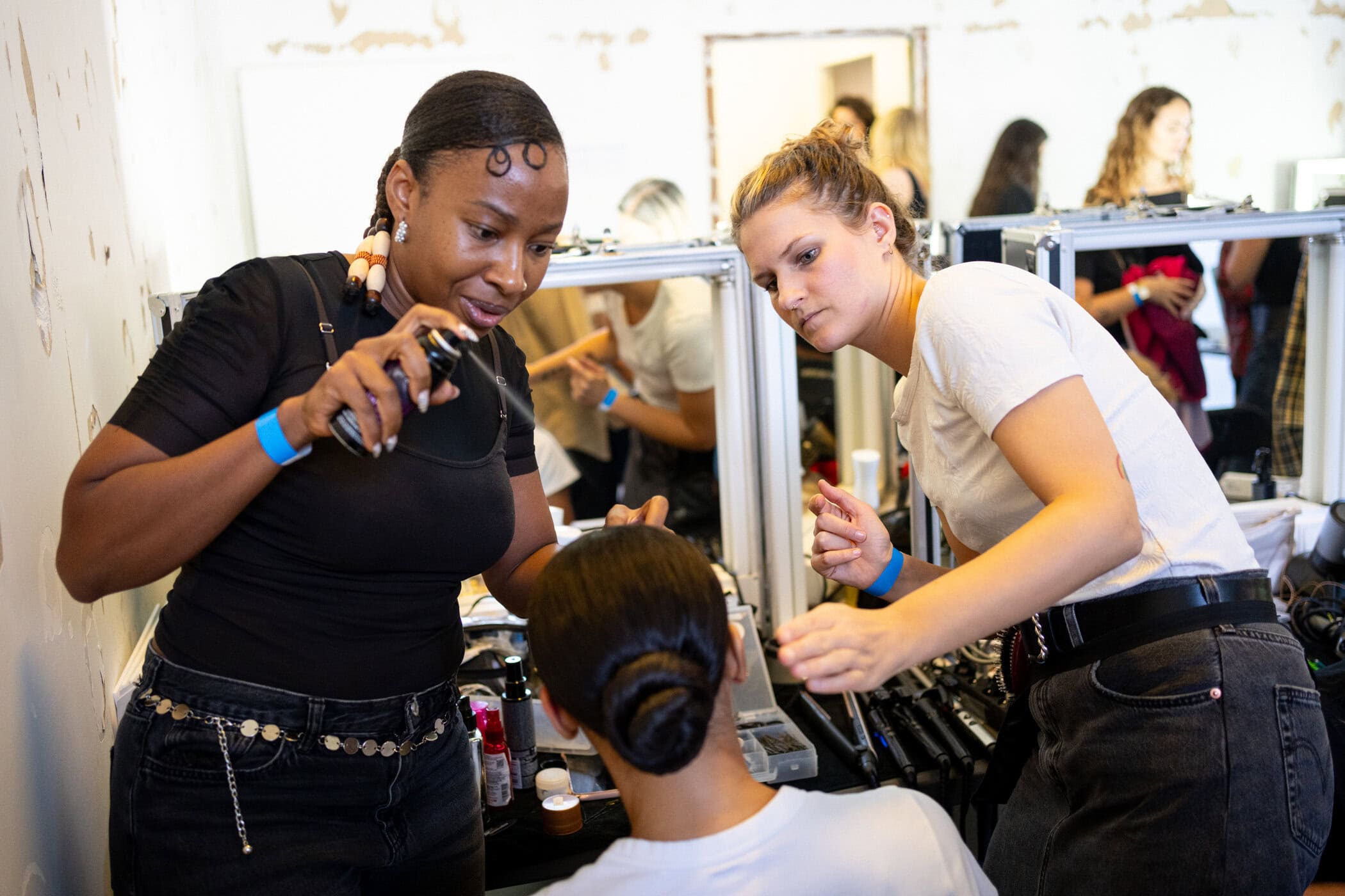 Ester Manas Spring 2027 Fashion Show Backstage