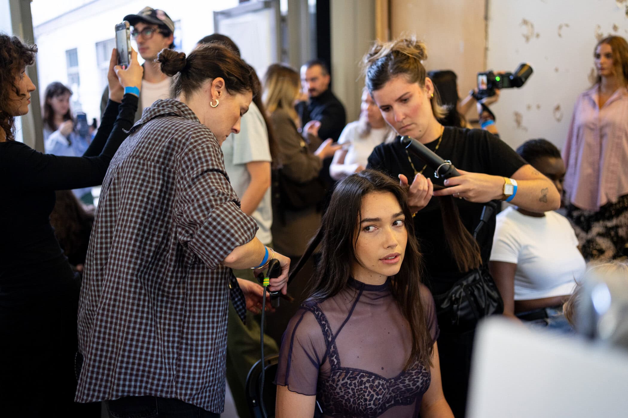 Ester Manas Spring 2027 Fashion Show Backstage