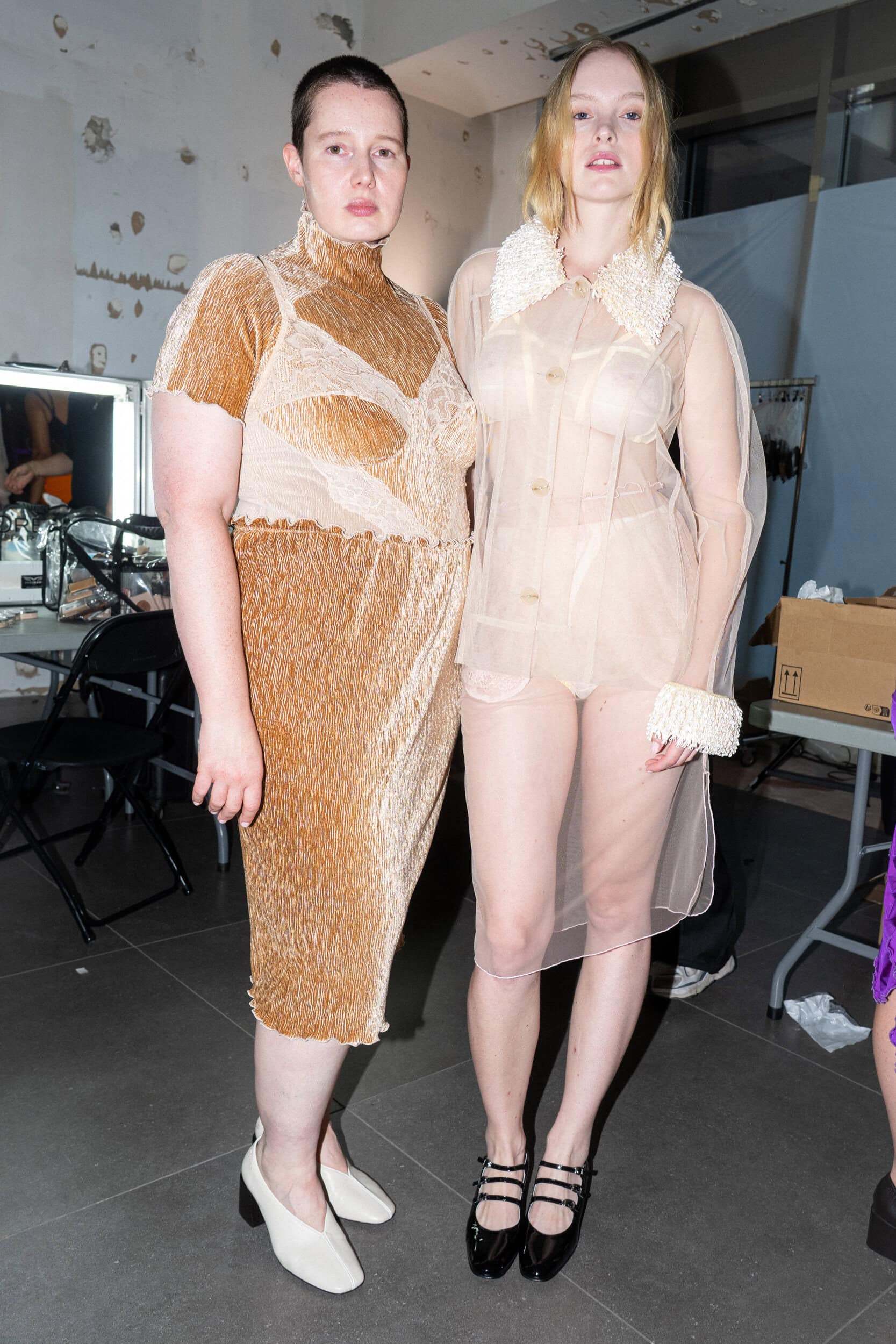 Ester Manas Spring 2027 Fashion Show Backstage