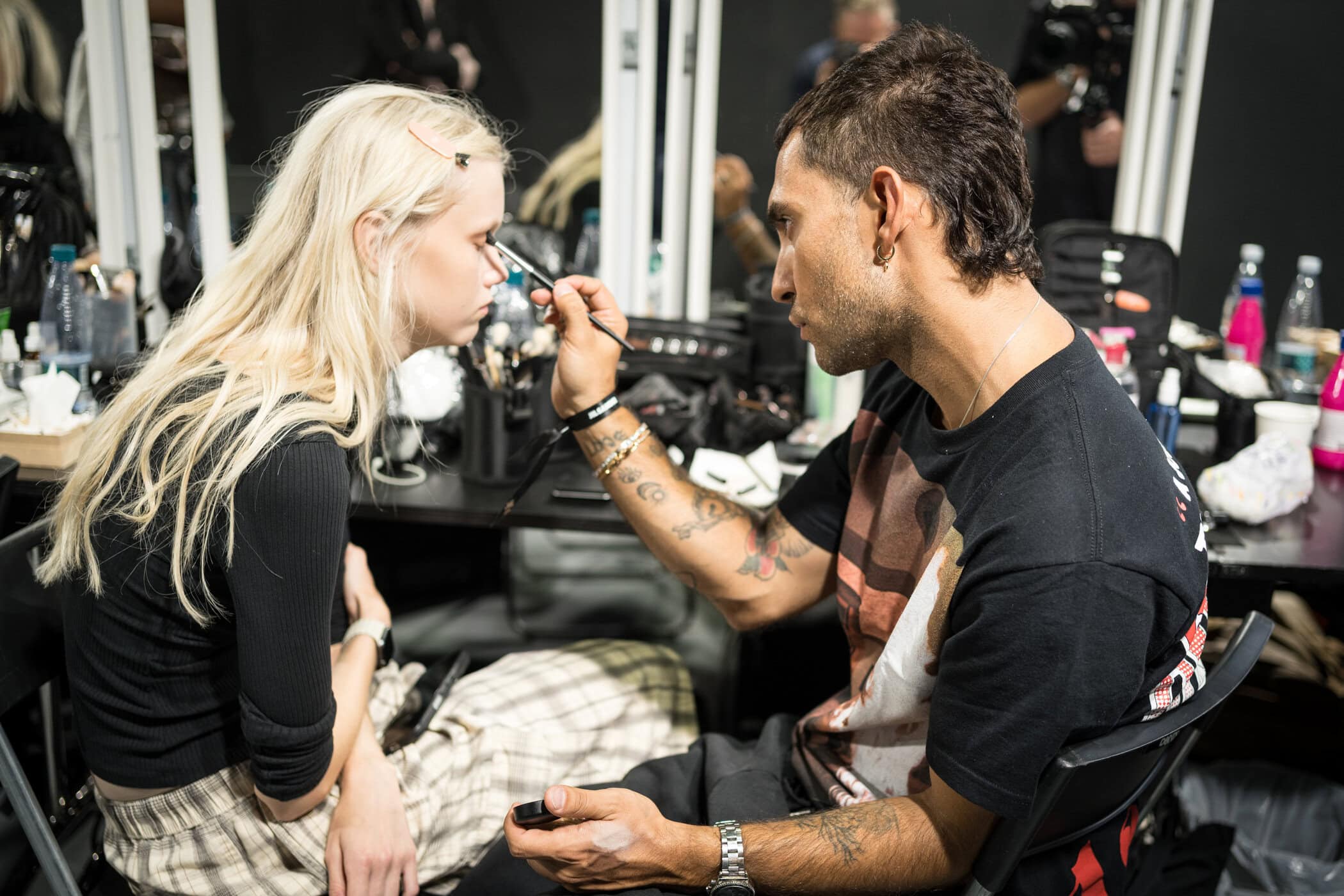 Etro Spring 2027 Fashion Show Backstage
