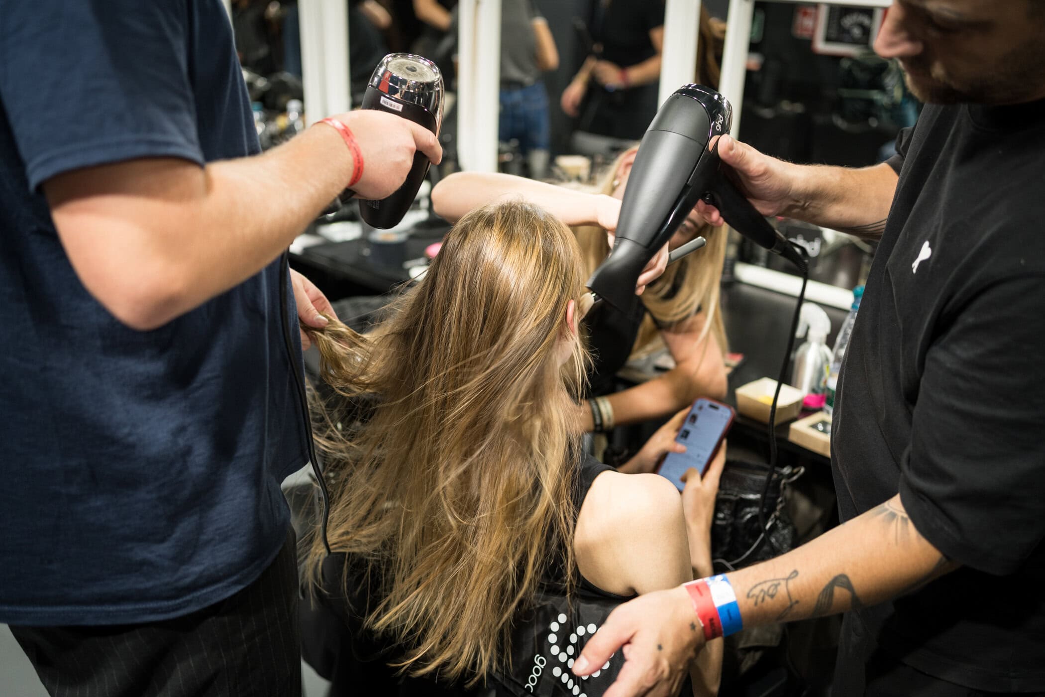 Etro Spring 2027 Fashion Show Backstage