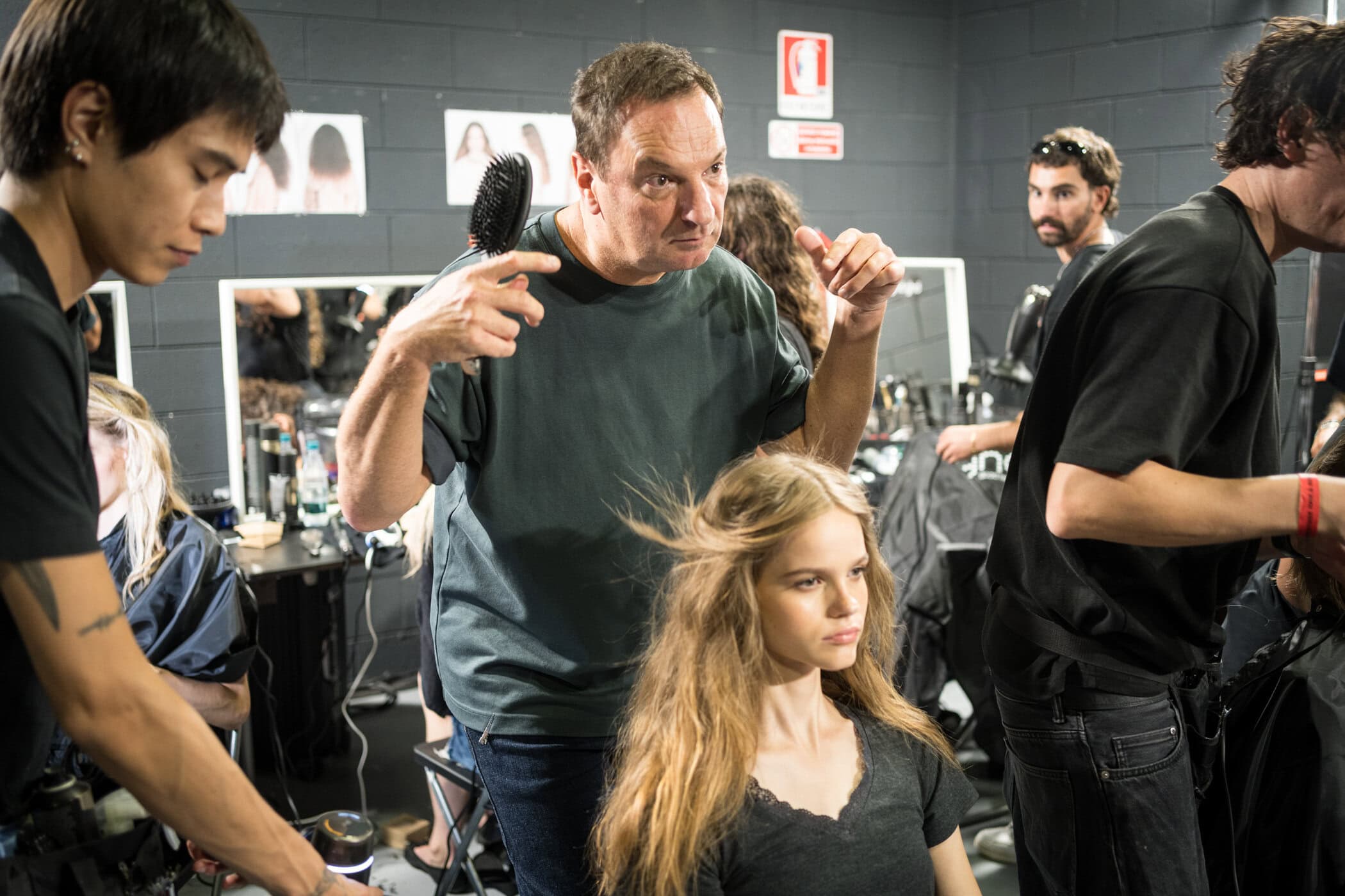 Etro Spring 2027 Fashion Show Backstage