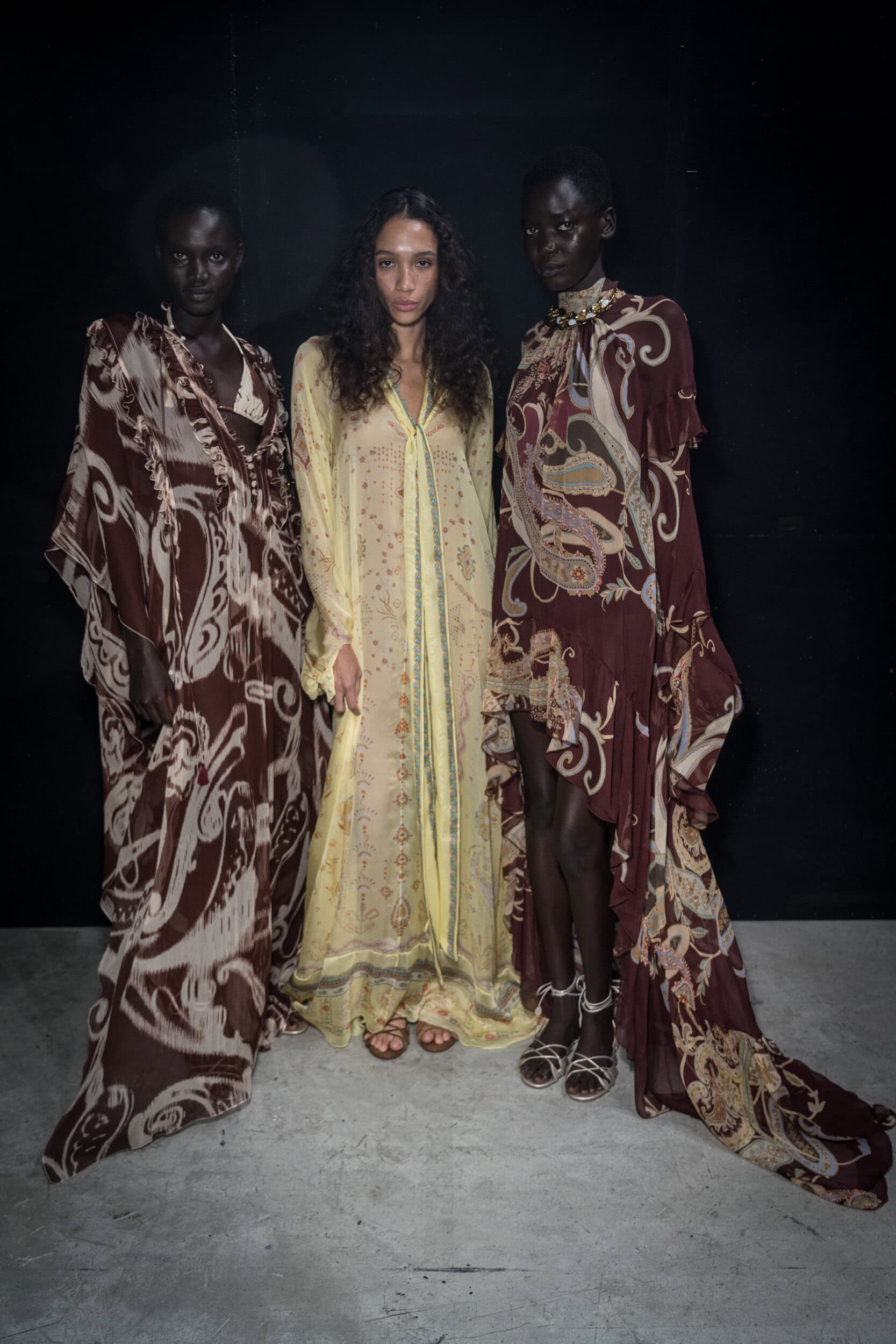 Etro Spring 2027 Fashion Show Backstage