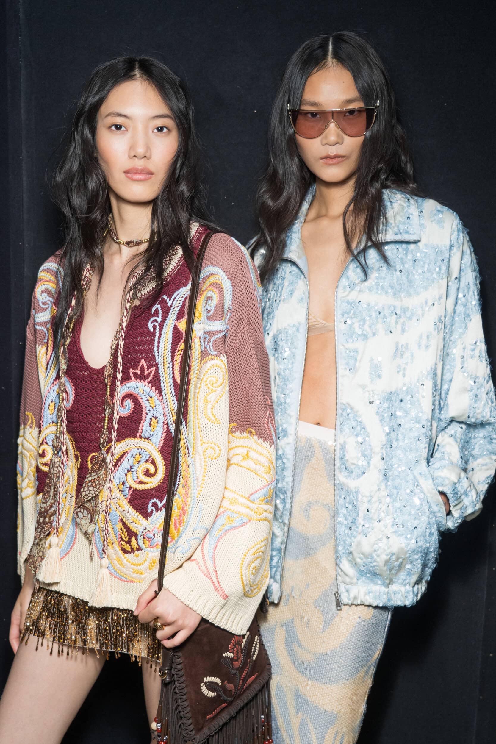 Etro Spring 2027 Fashion Show Backstage