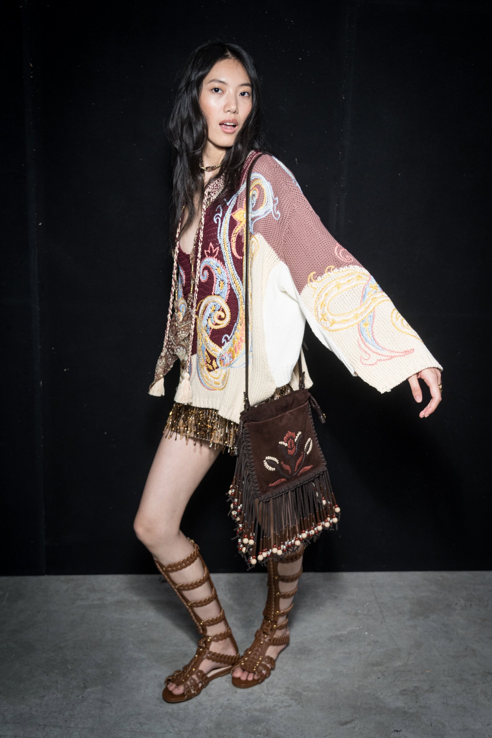 Etro Spring 2027 Fashion Show Backstage
