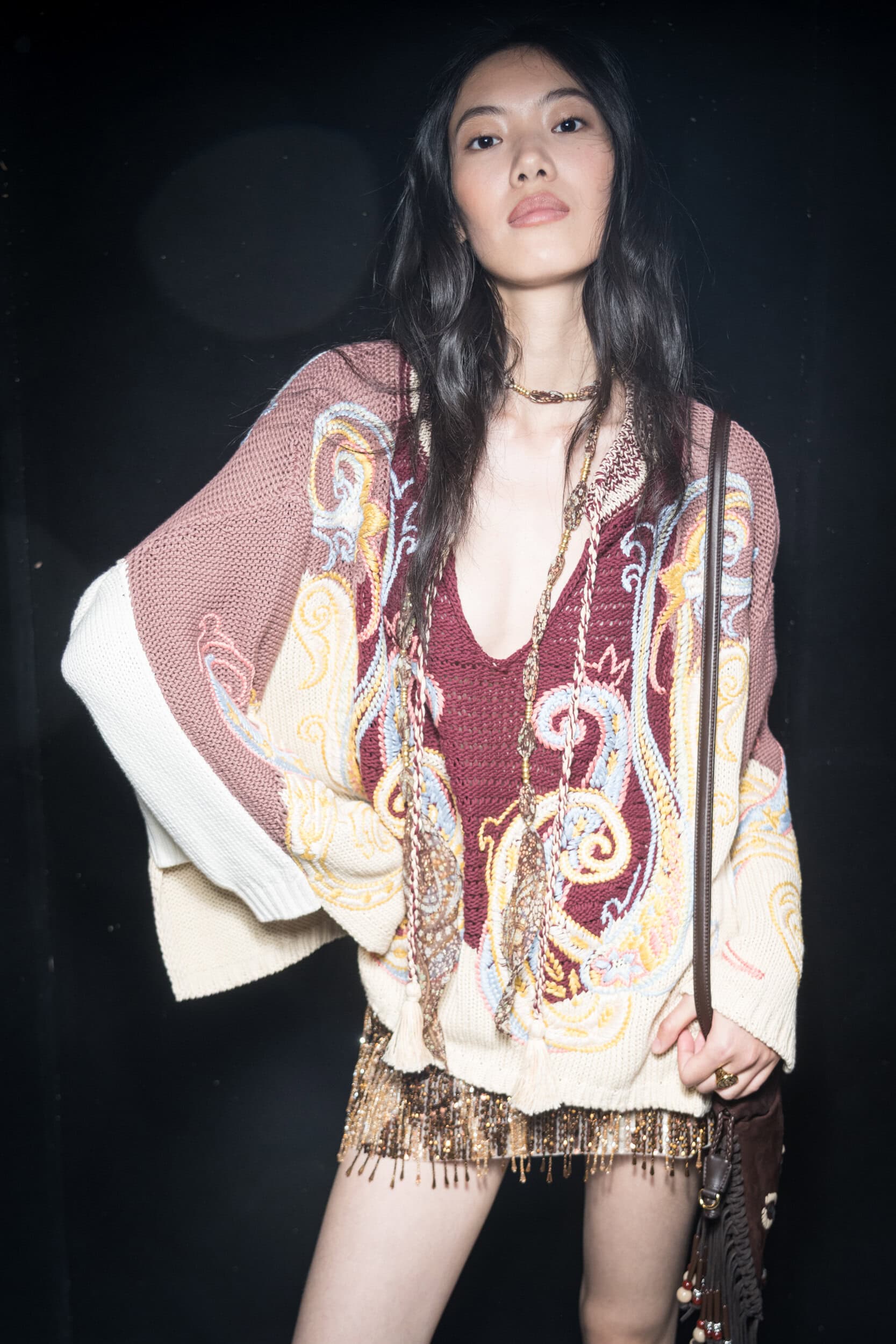 Etro Spring 2027 Fashion Show Backstage