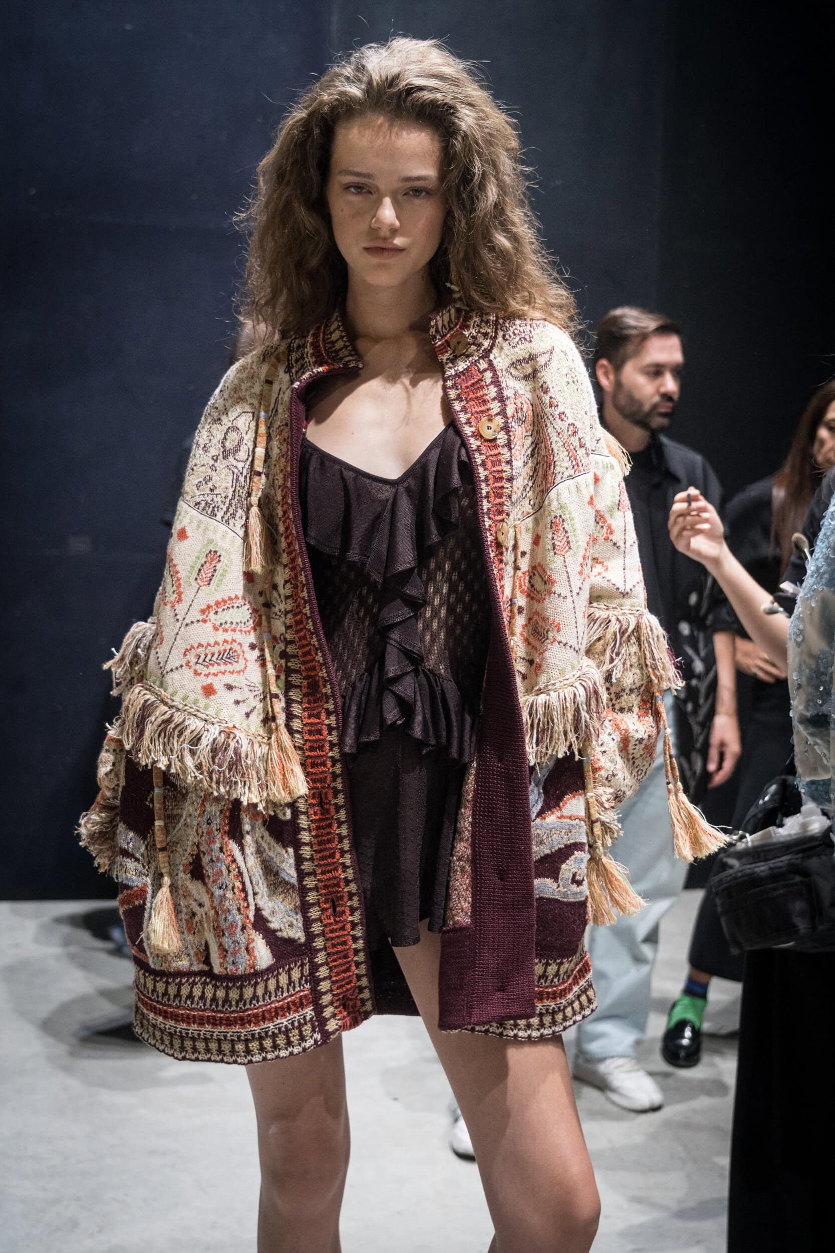 Etro Spring 2027 Fashion Show Backstage
