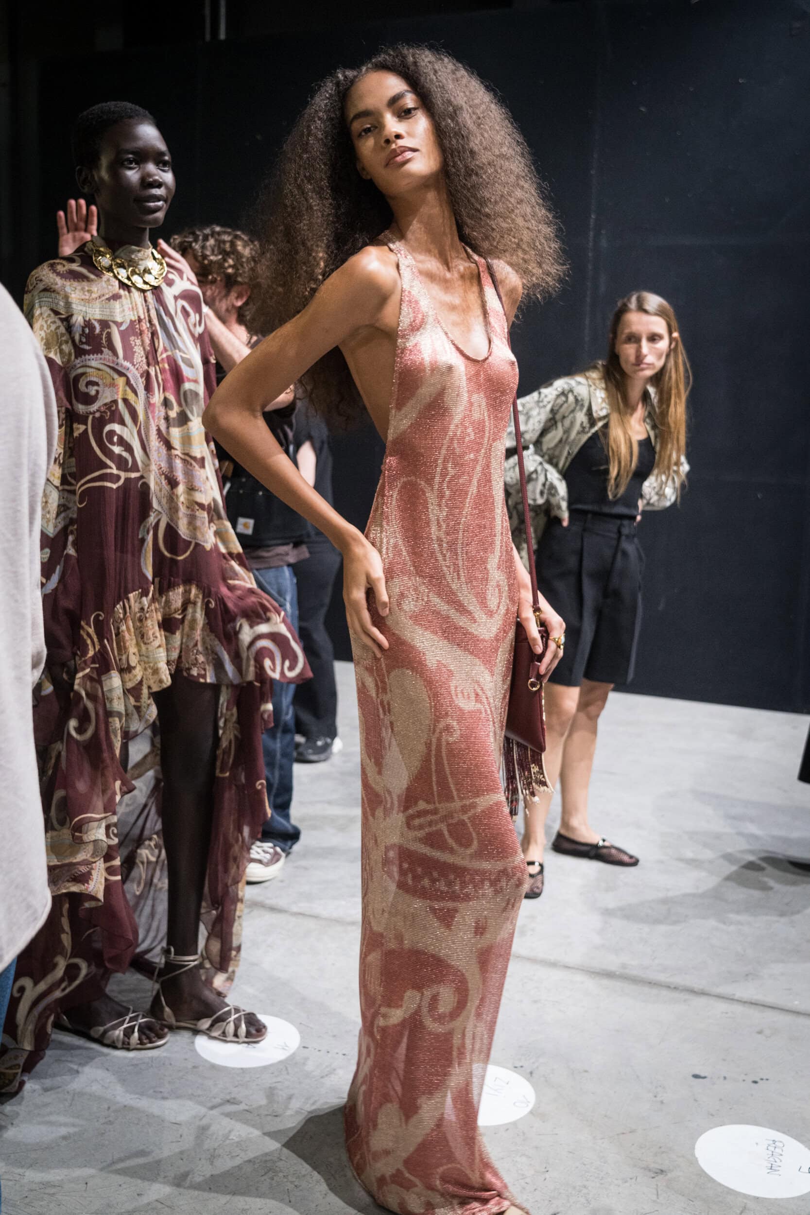 Etro Spring 2027 Fashion Show Backstage
