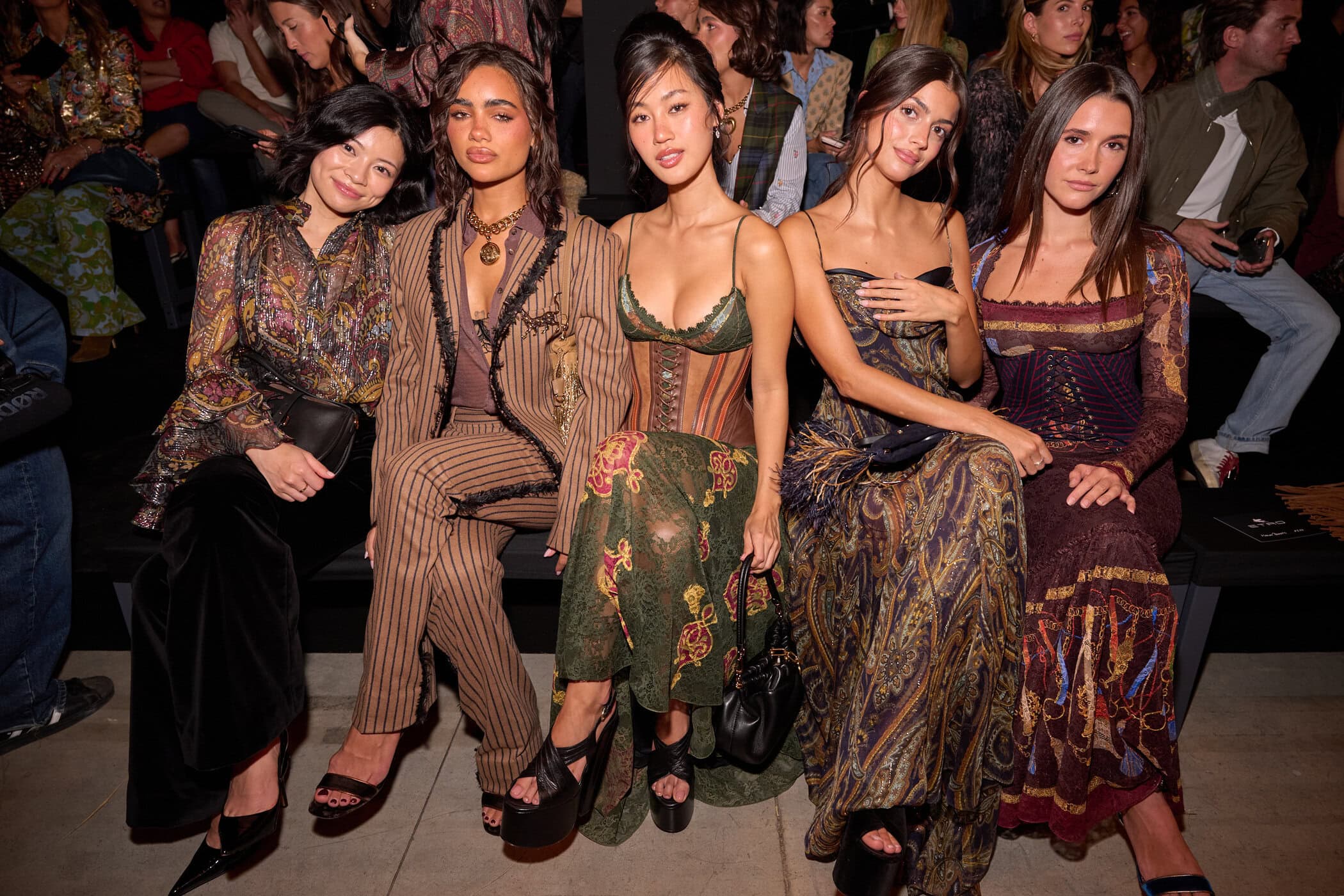 Etro Spring 2027 Fashion Show Front Row