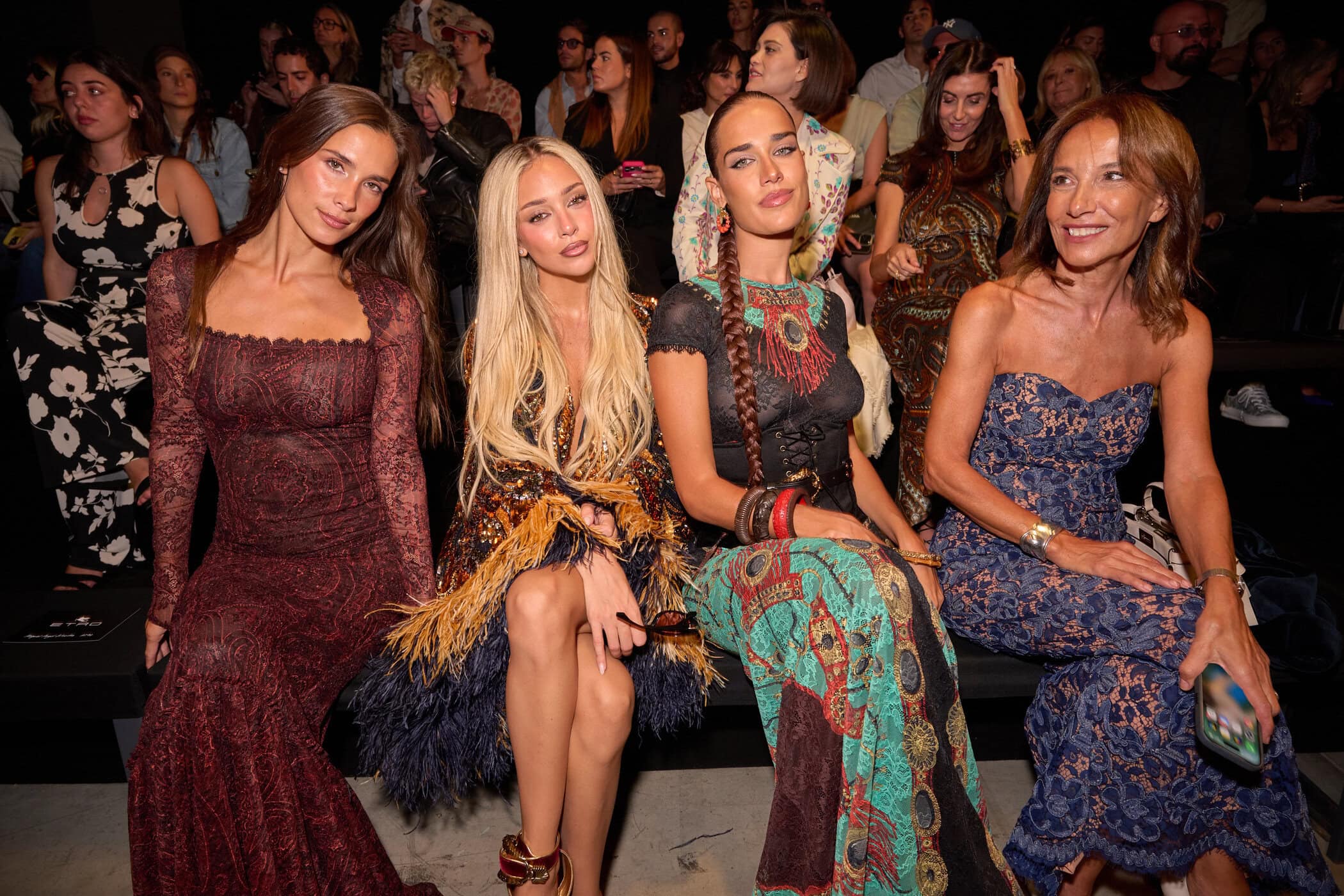 Etro Spring 2027 Fashion Show Front Row
