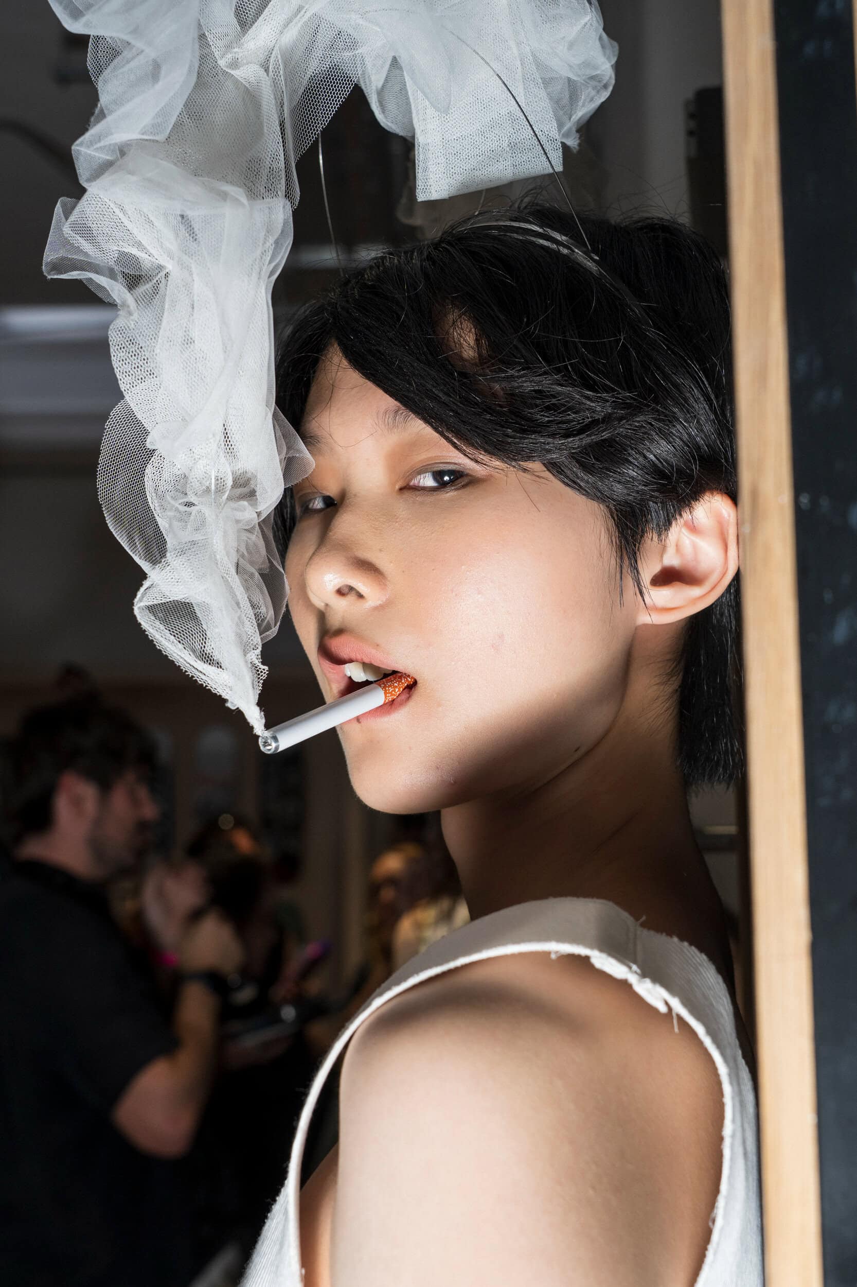 Fashion East Spring 2027 Fashion Show Backstage