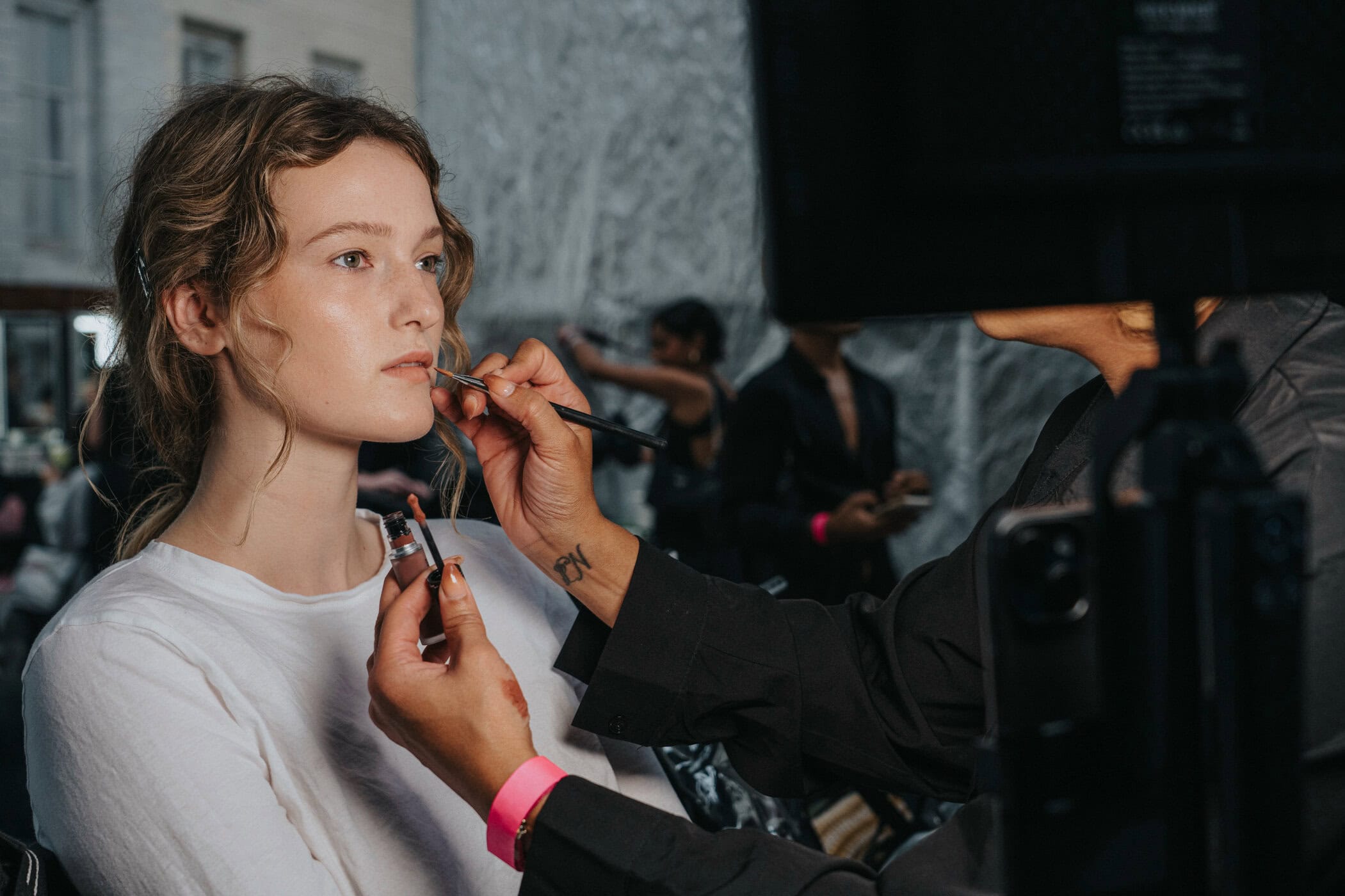 Fashion East Spring 2027 Fashion Show Backstage