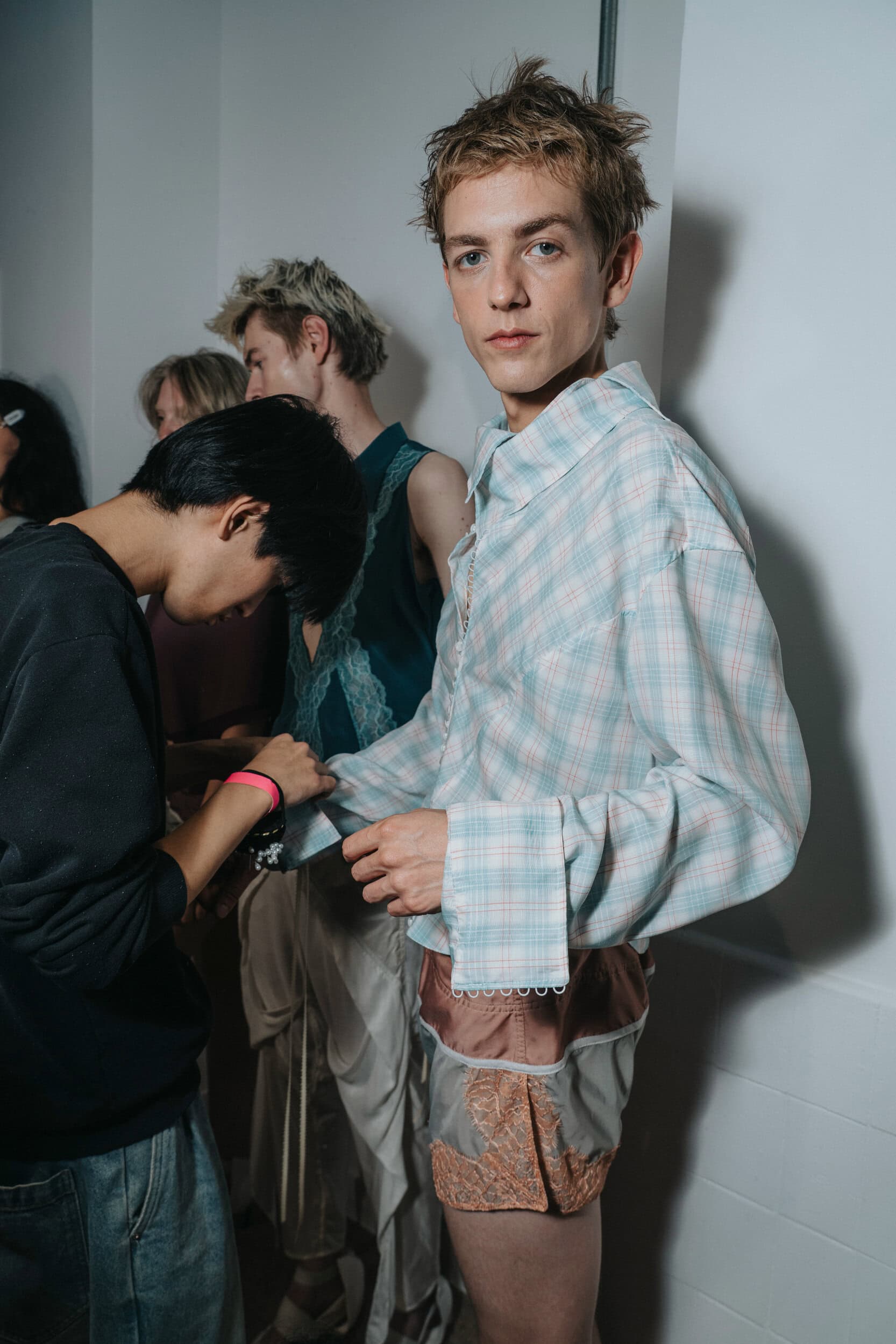 Fashion East Spring 2027 Fashion Show Backstage