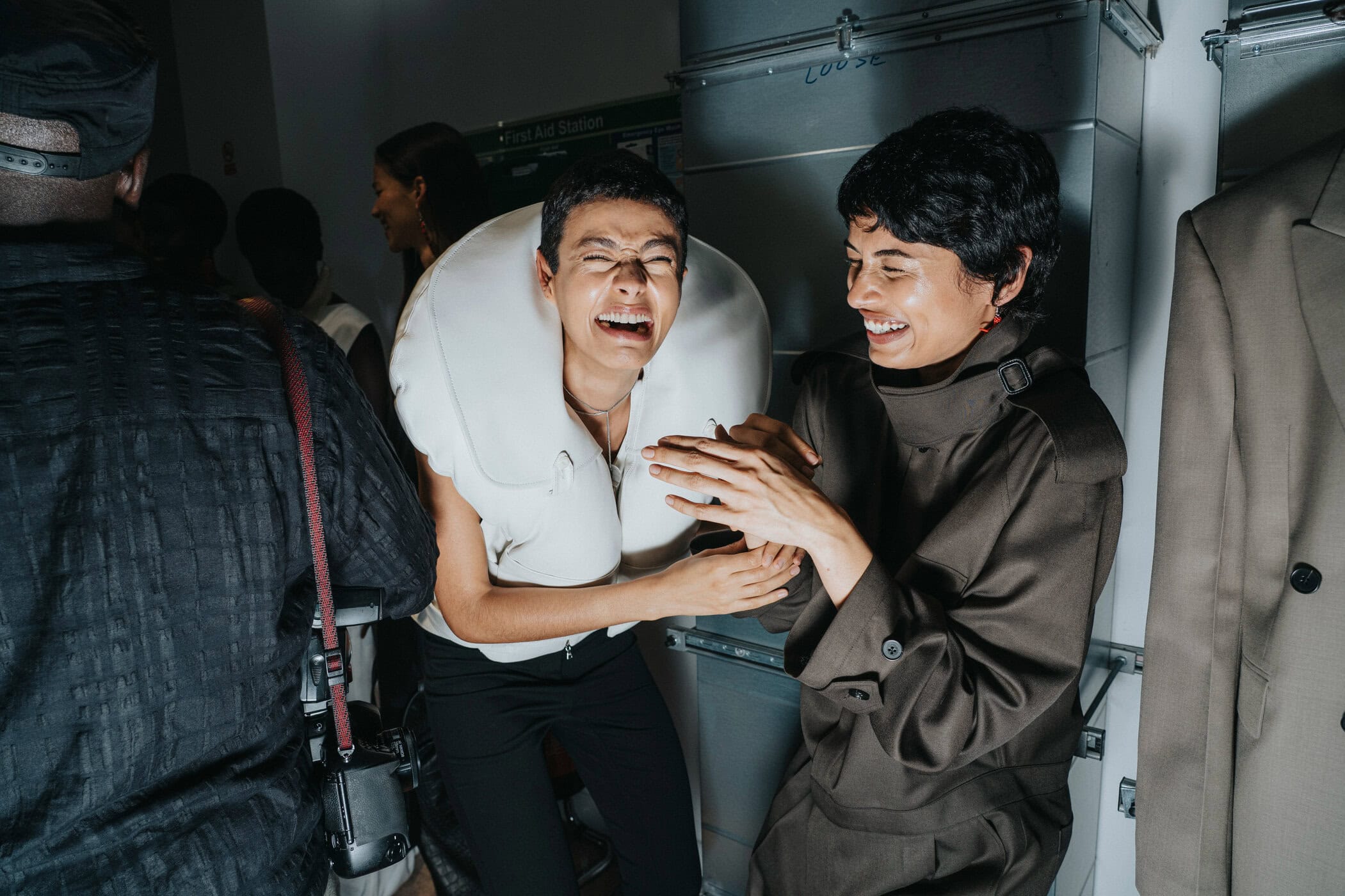 Fashion East Spring 2027 Fashion Show Backstage