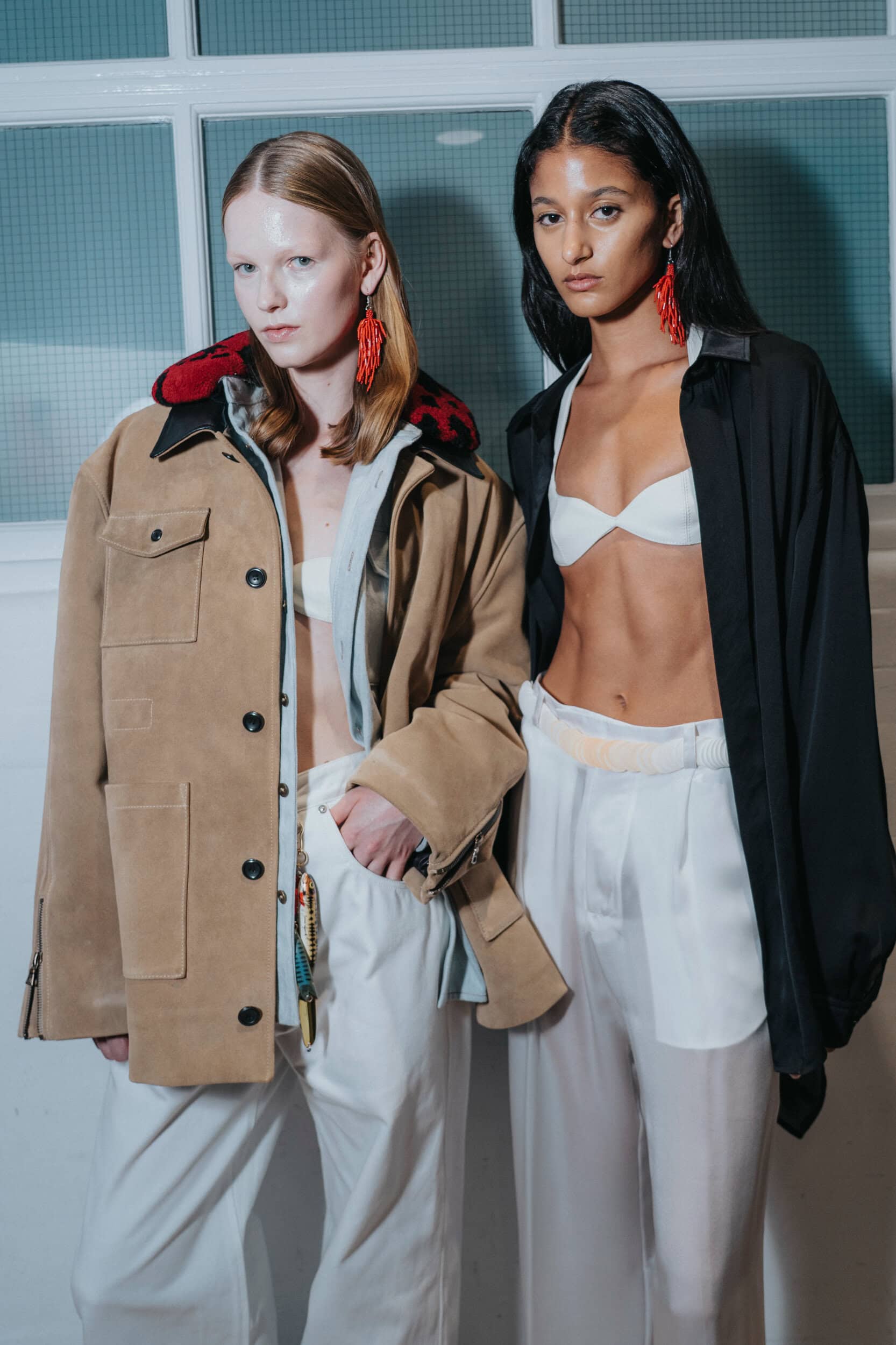 Fashion East Spring 2027 Fashion Show Backstage