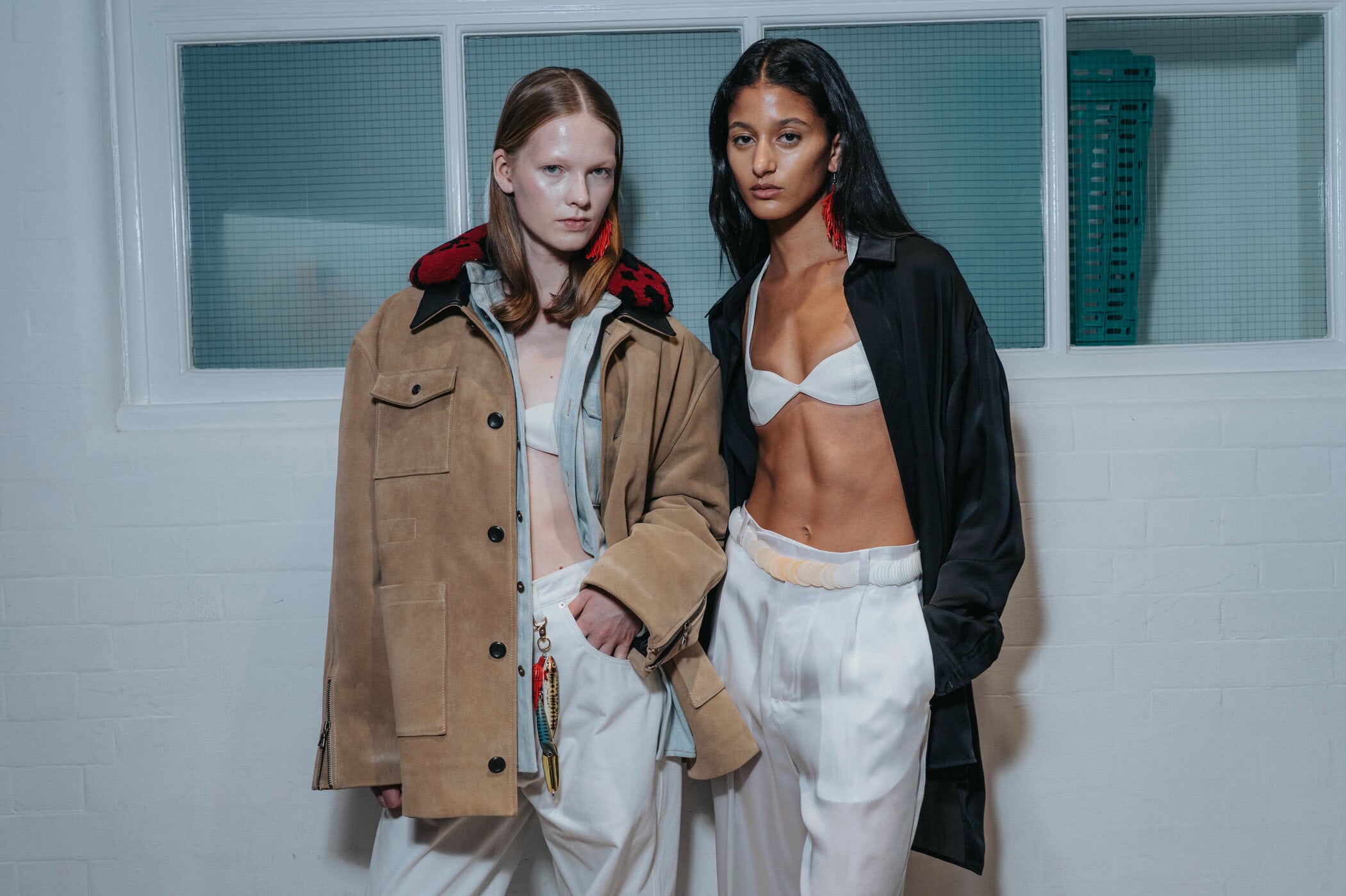 Fashion East Spring 2027 Fashion Show Backstage