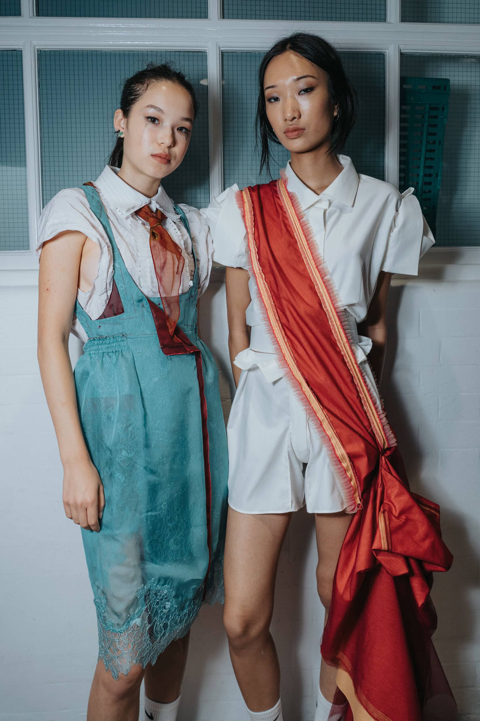 Fashion East Spring 2027 Fashion Show Backstage