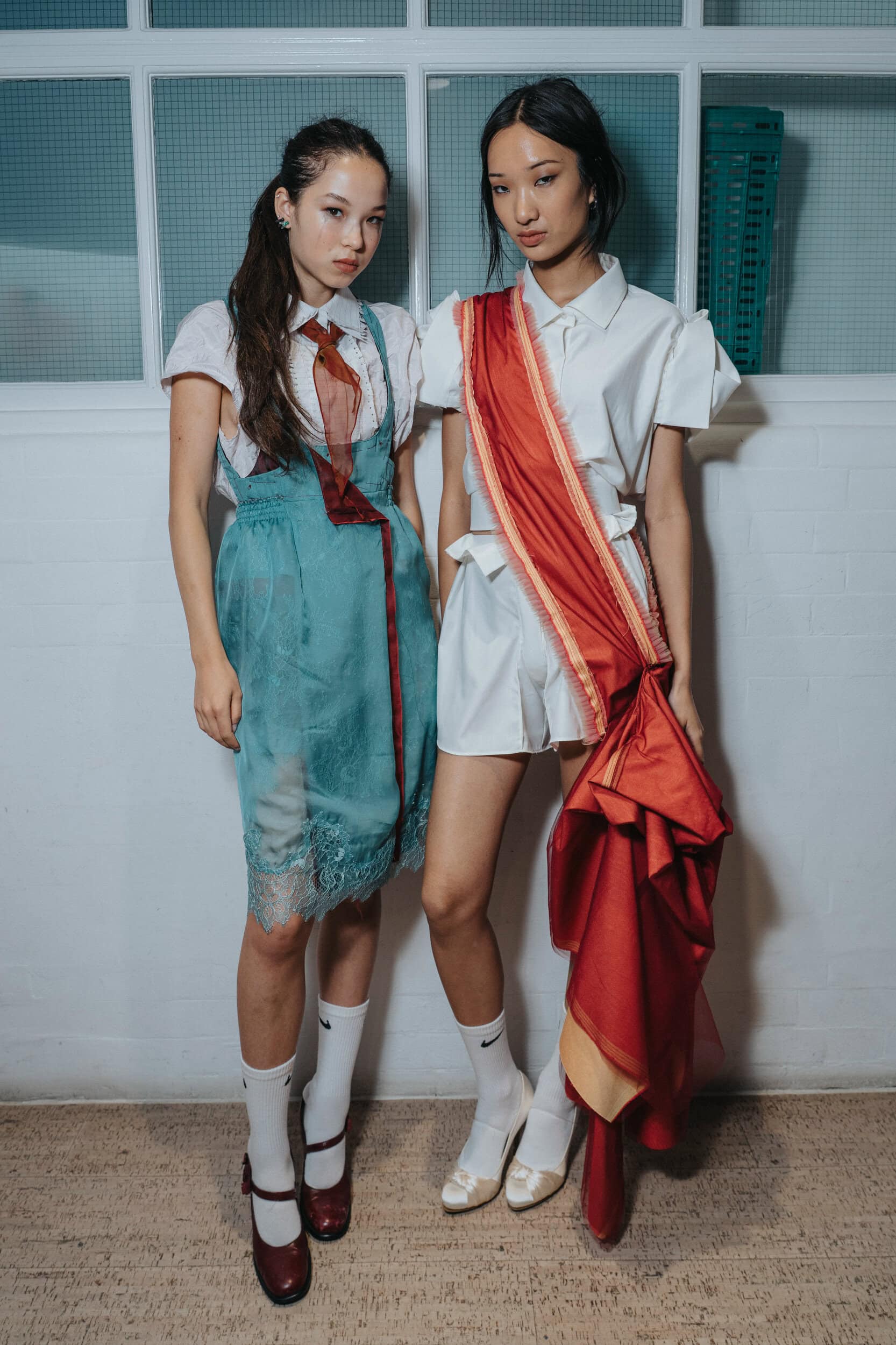 Fashion East Spring 2027 Fashion Show Backstage