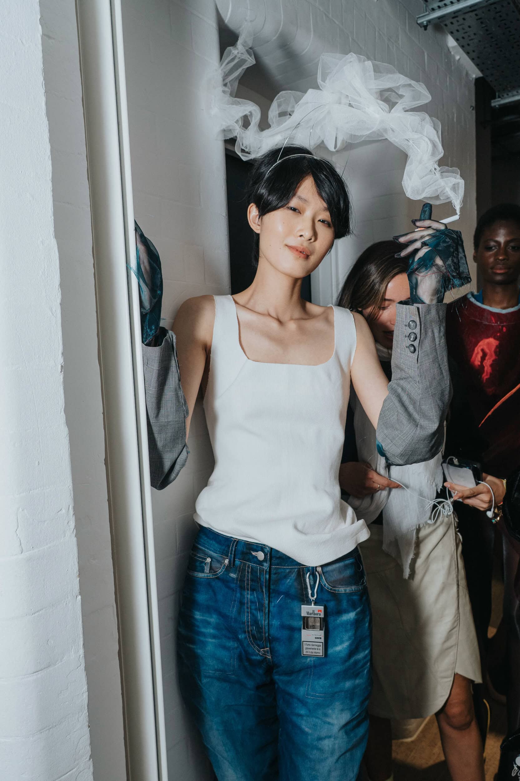 Fashion East Spring 2027 Fashion Show Backstage