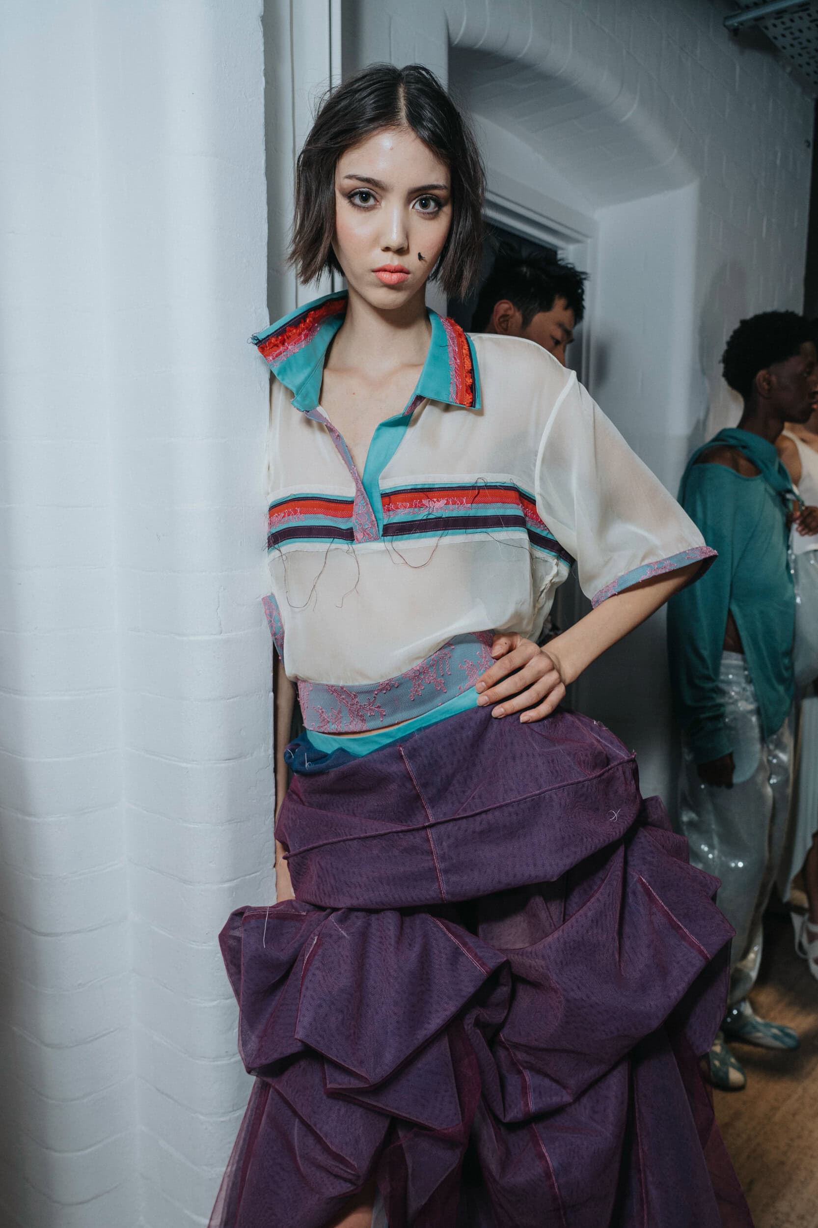 Fashion East Spring 2027 Fashion Show Backstage