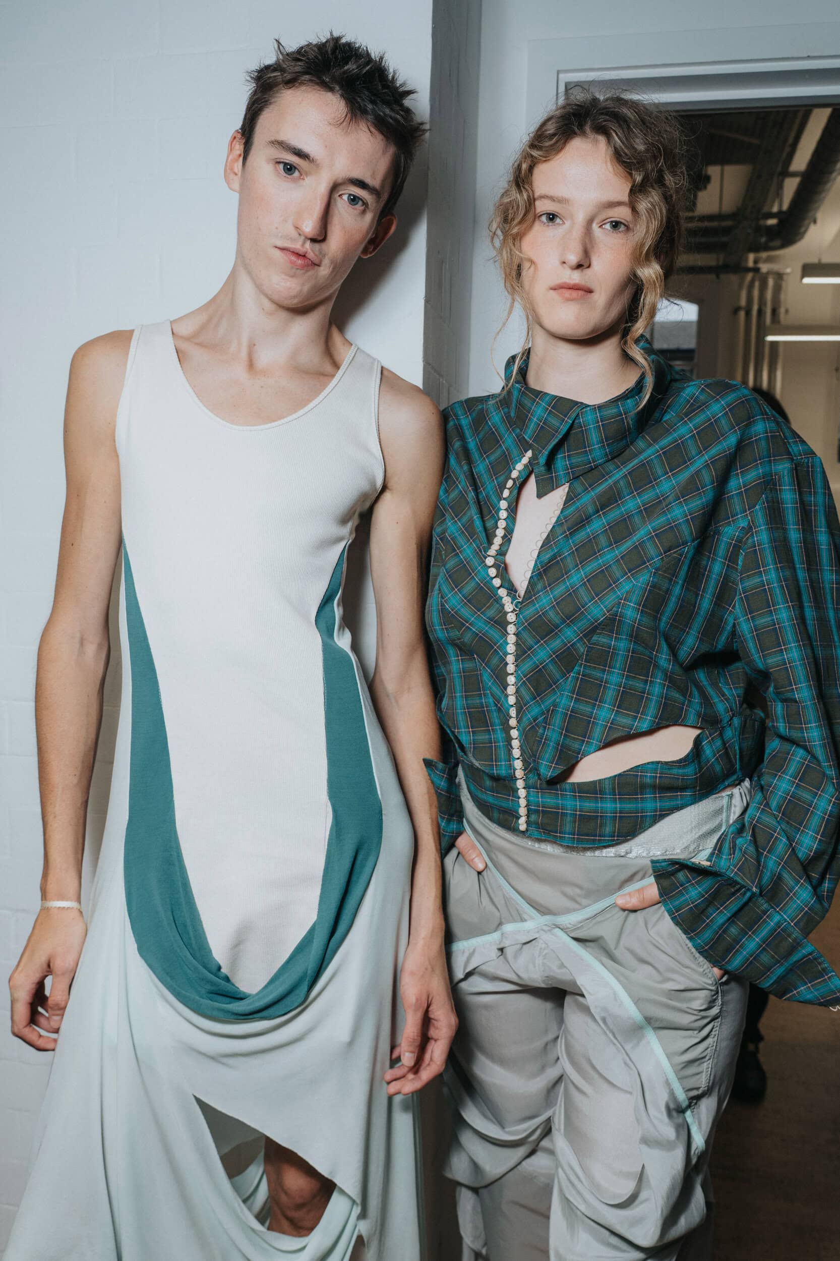 Fashion East Spring 2027 Fashion Show Backstage