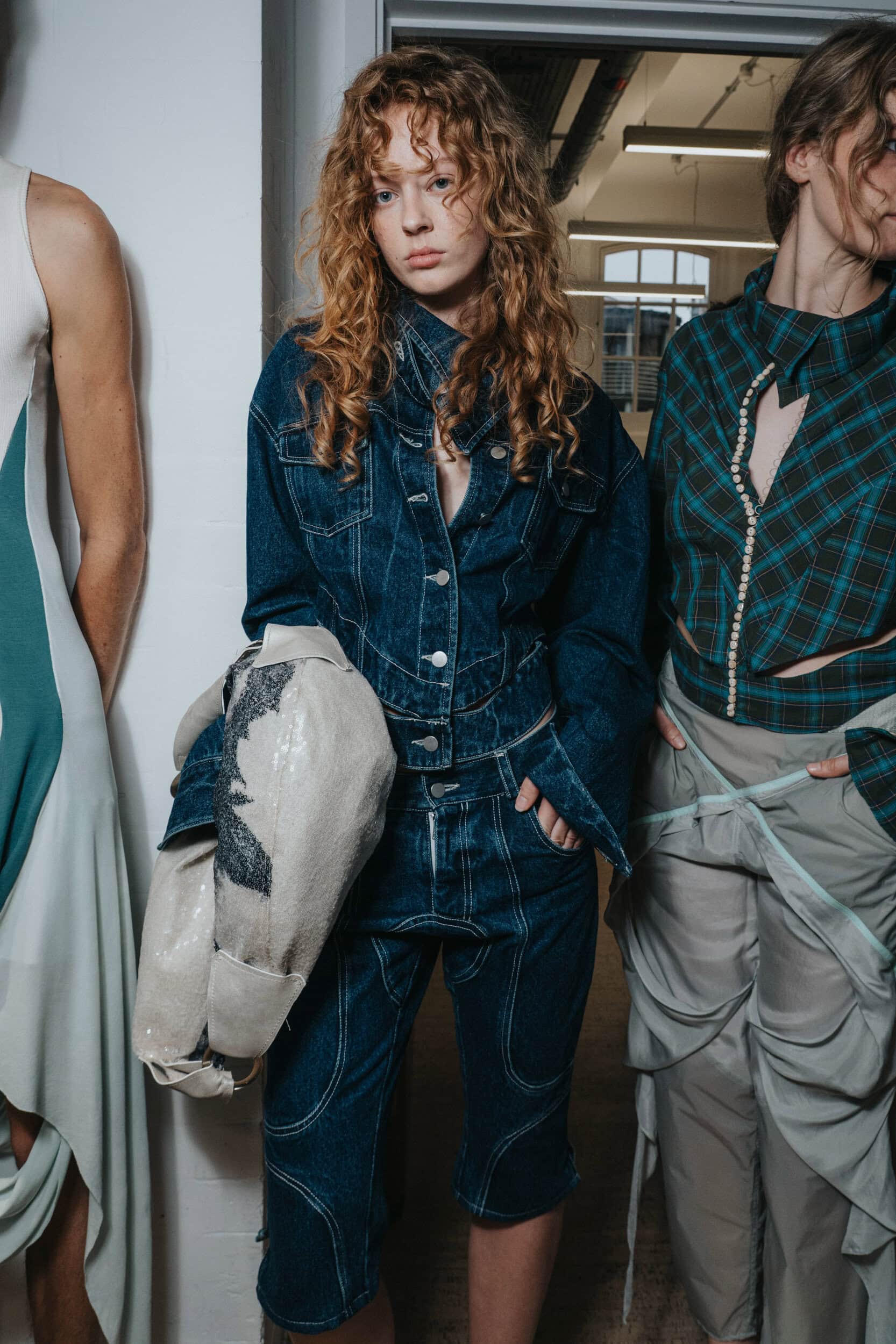 Fashion East Spring 2027 Fashion Show Backstage