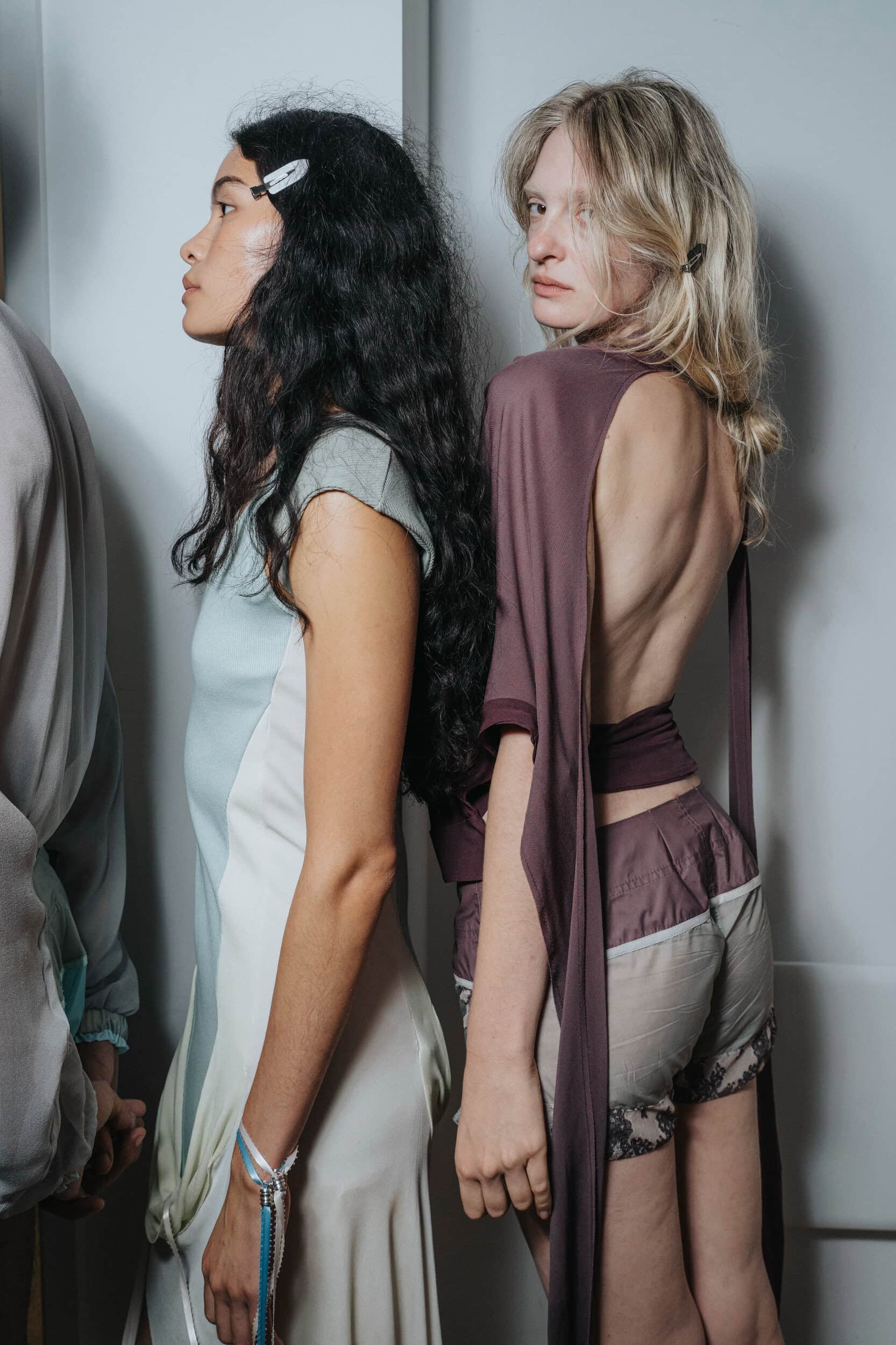 Fashion East Spring 2027 Fashion Show Backstage