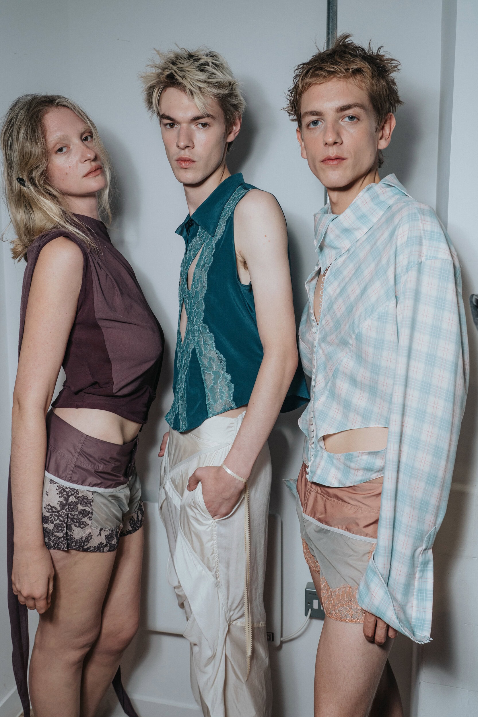 Fashion East Spring 2027 Fashion Show Backstage