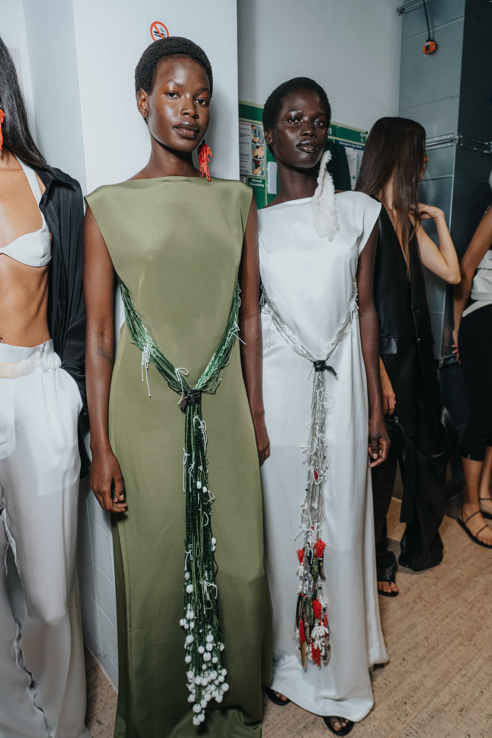 Fashion East Spring 2027 Fashion Show Backstage
