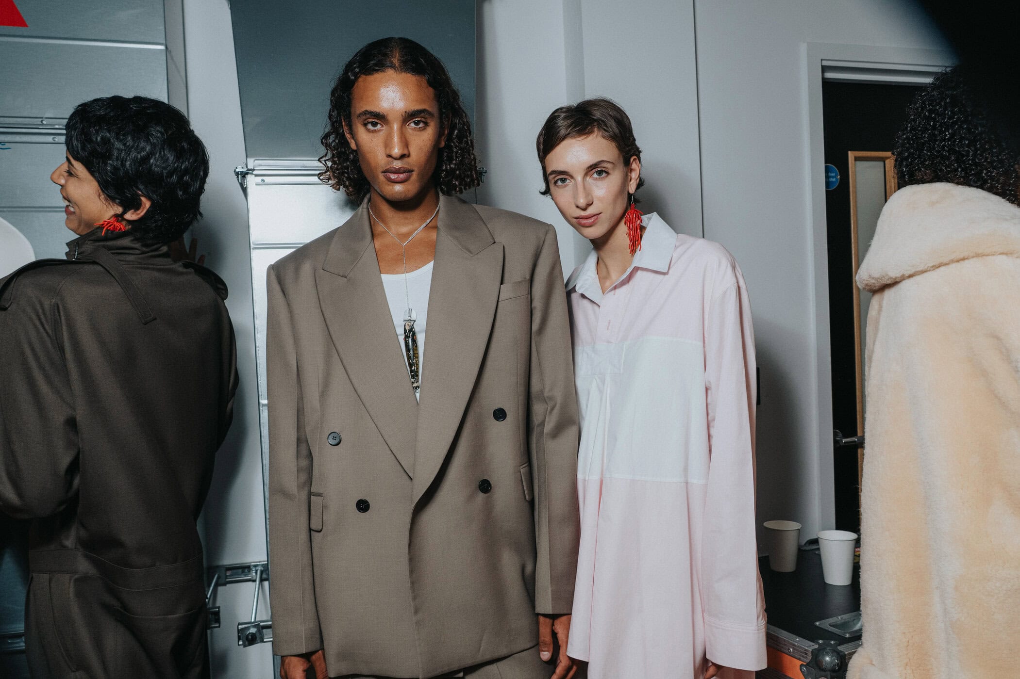Fashion East Spring 2027 Fashion Show Backstage