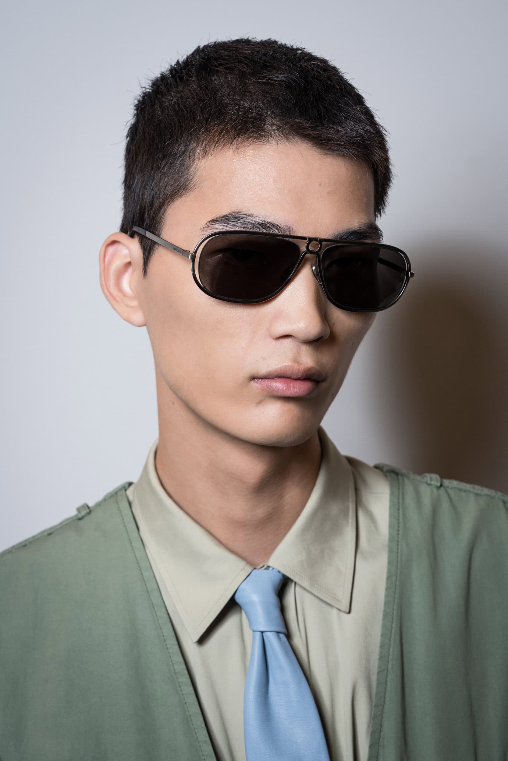 Ferragamo Spring 2027 Fashion Show Backstage