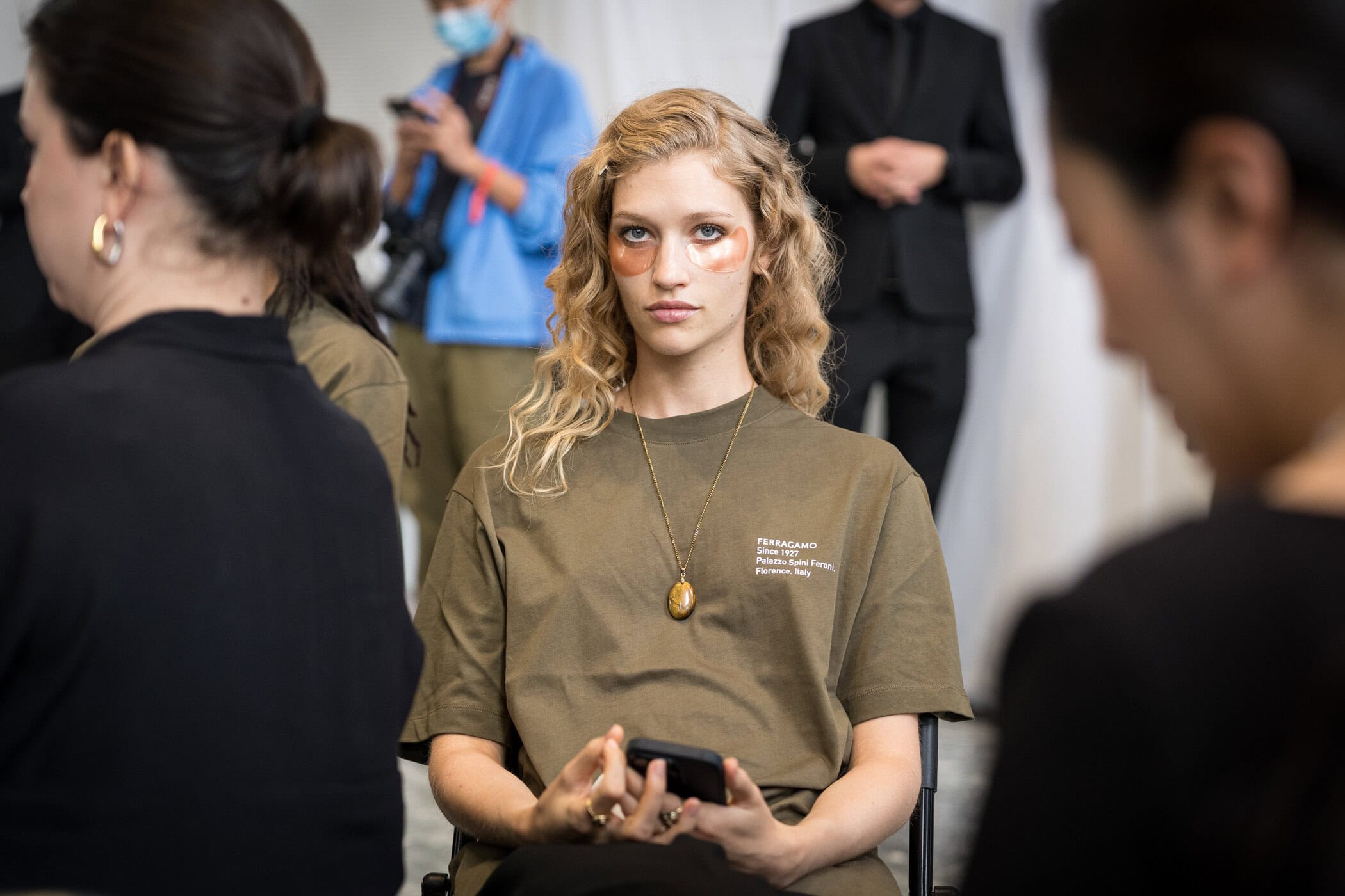 Ferragamo Spring 2027 Fashion Show Backstage