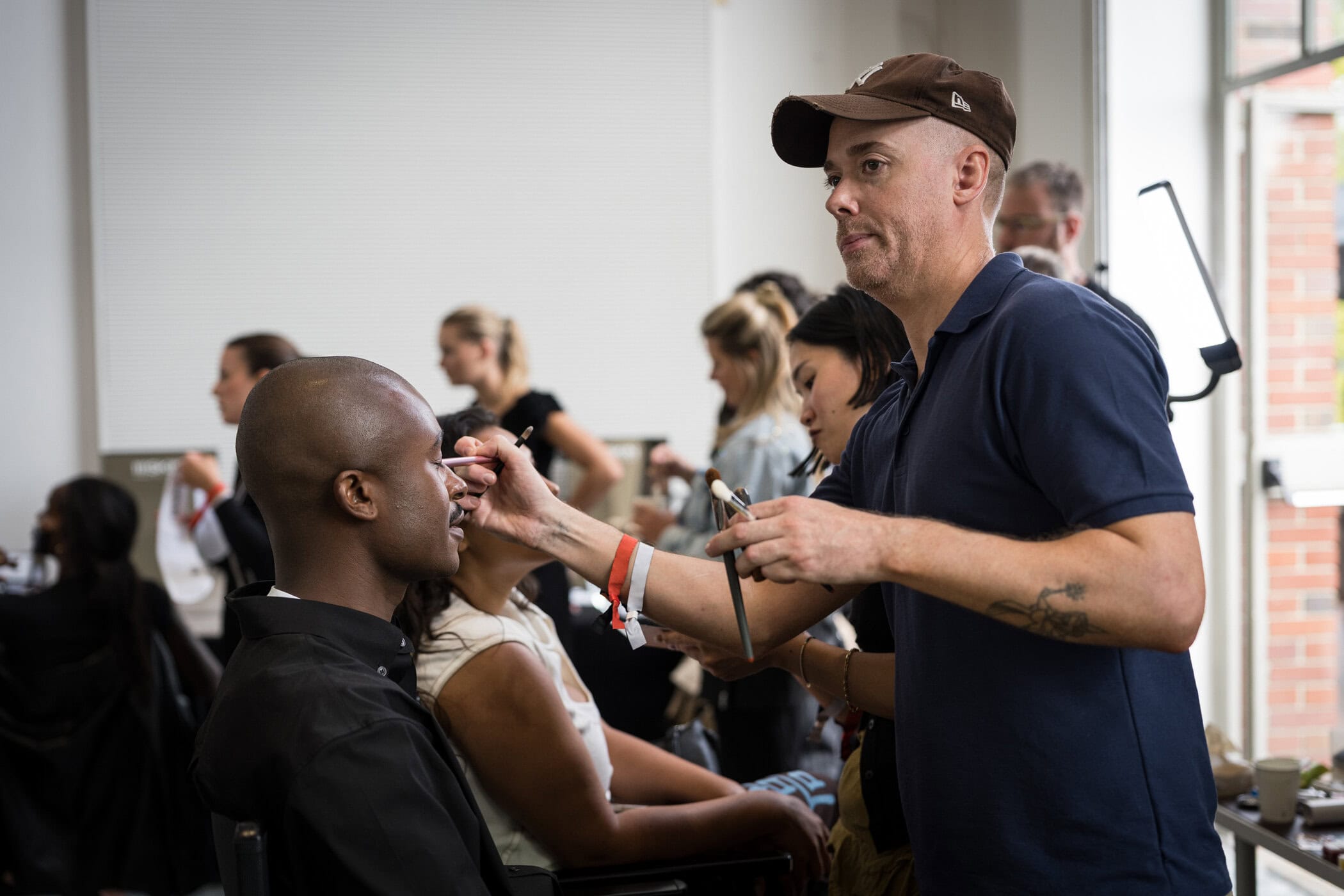 Ferragamo Spring 2027 Fashion Show Backstage