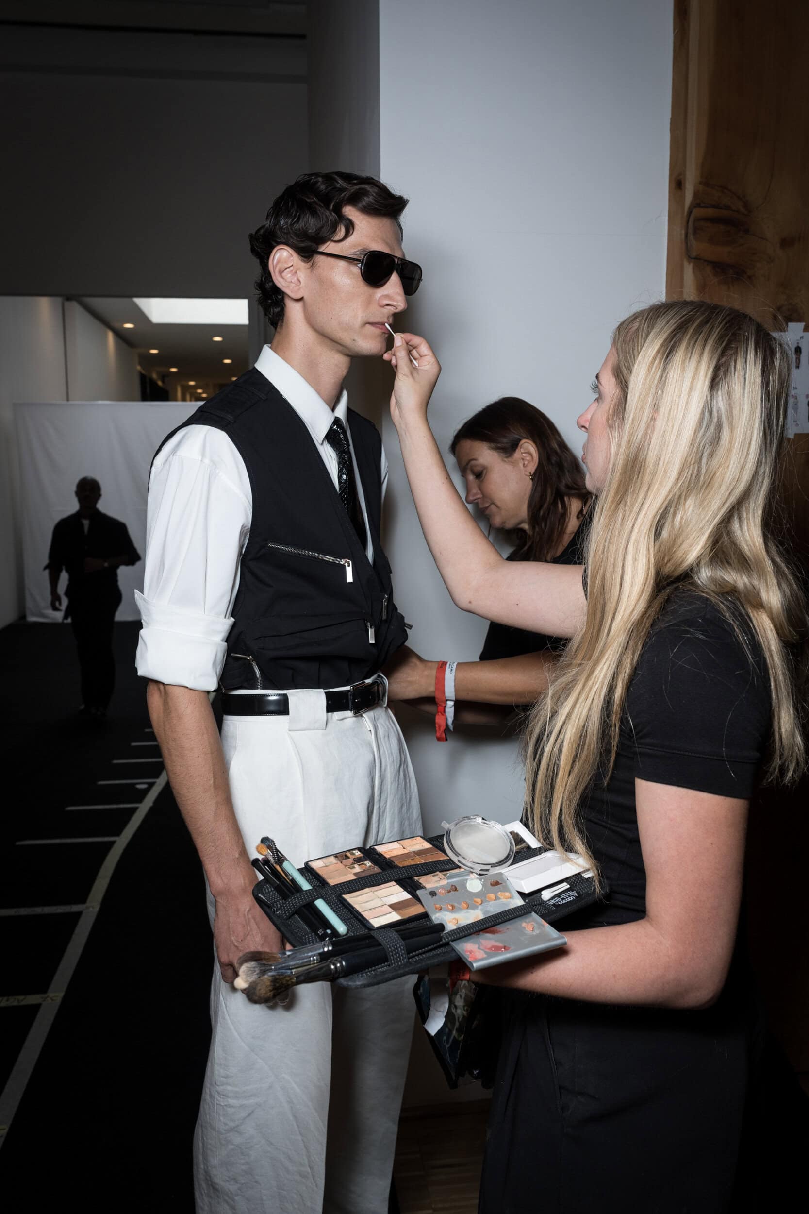 Ferragamo Spring 2027 Fashion Show Backstage